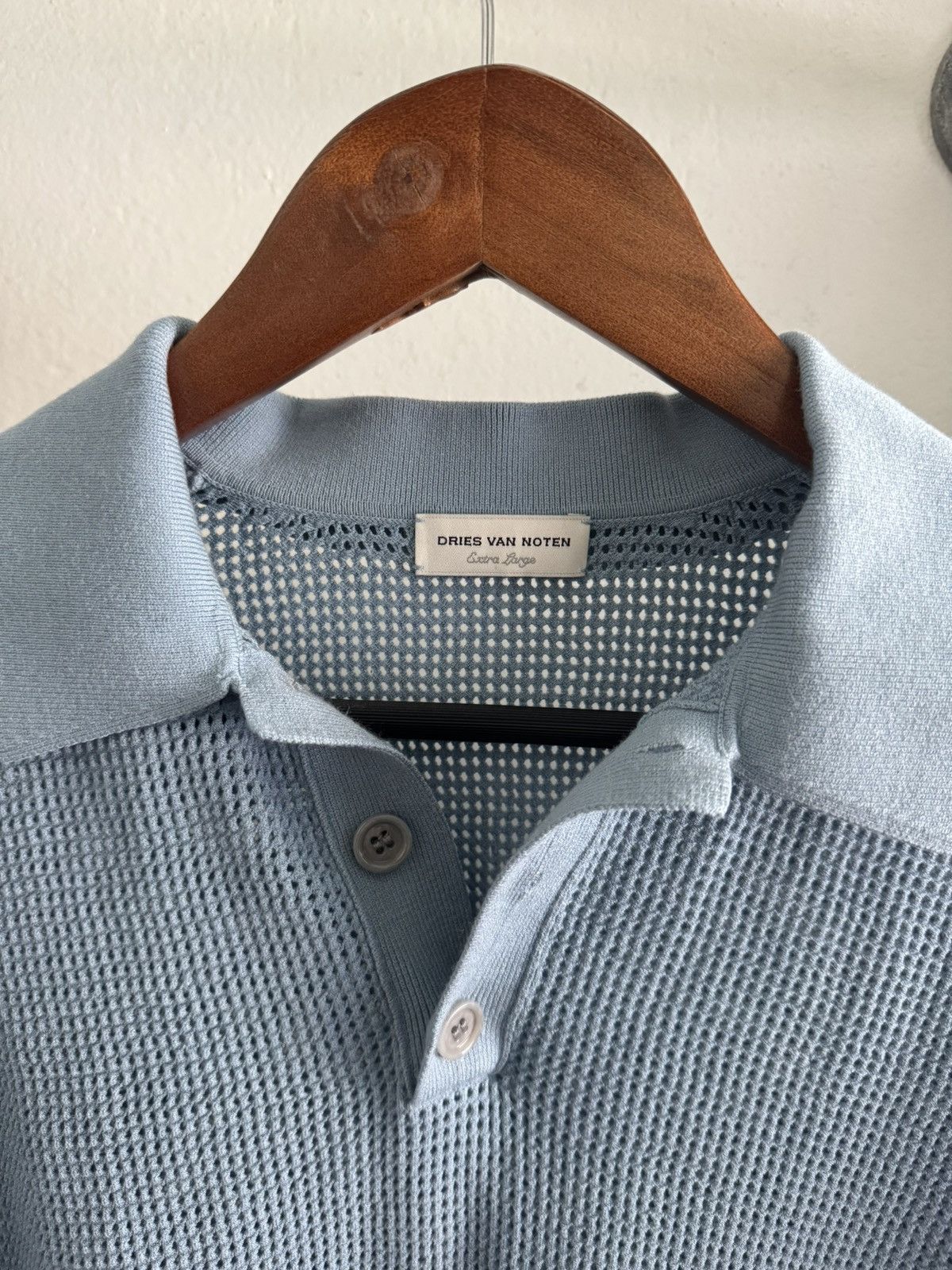 Dries Van Noten Dries Van Noten knit polo Size US XL / EU 56 / 4 - 2 Thumbnail