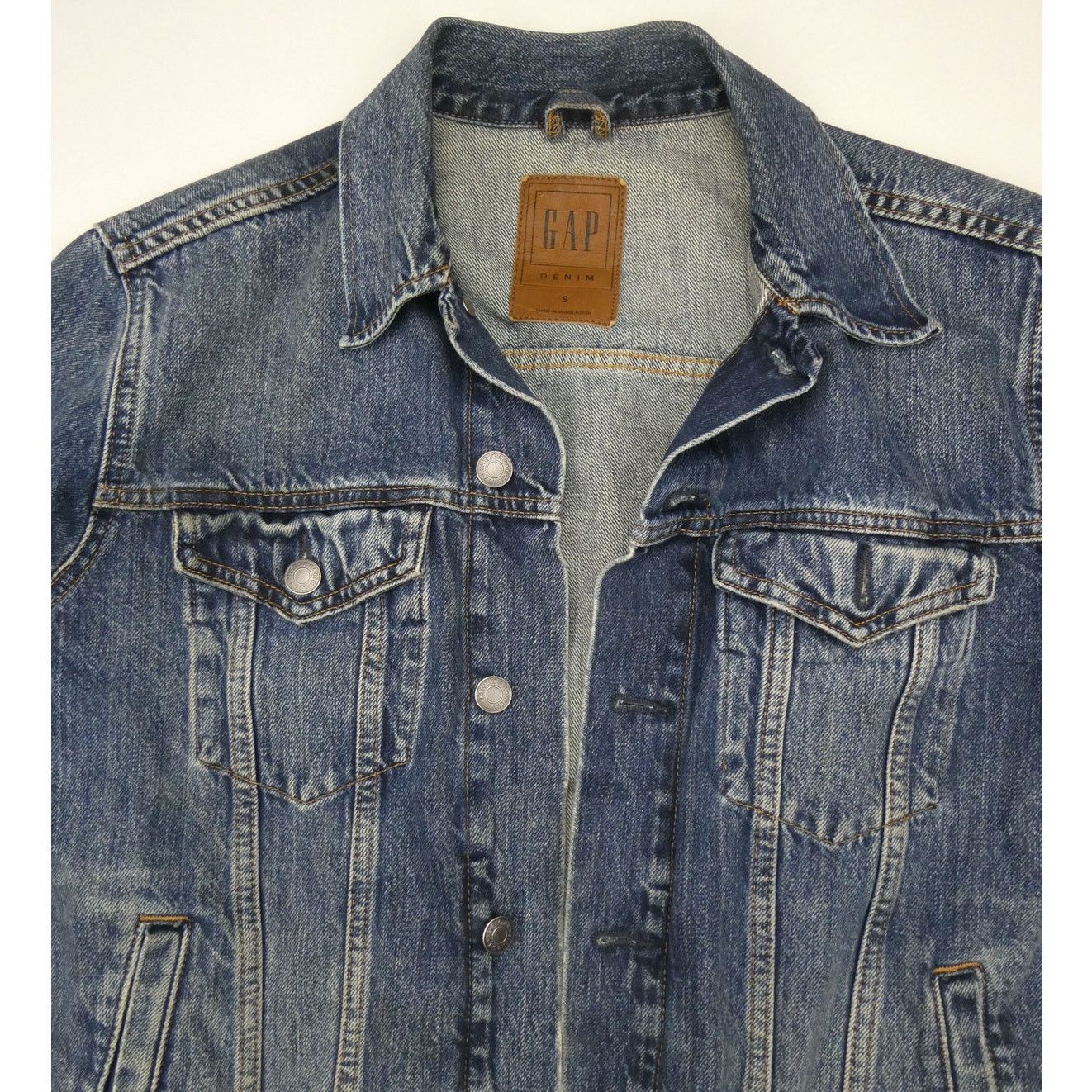 Gap NEW men's GAP denim jacket, size: small Size US S / EU 44-46 / 1 - 3 Thumbnail