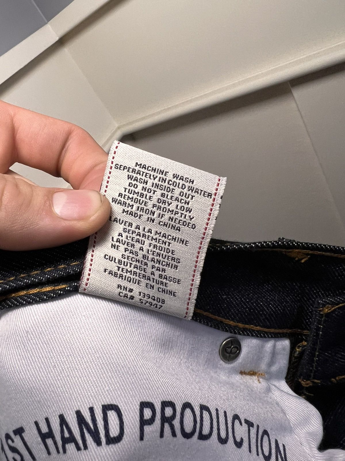 J Brand J-brand famous raw indigo selvedge denim jeans Size US 34 / EU 50 - 12 Thumbnail