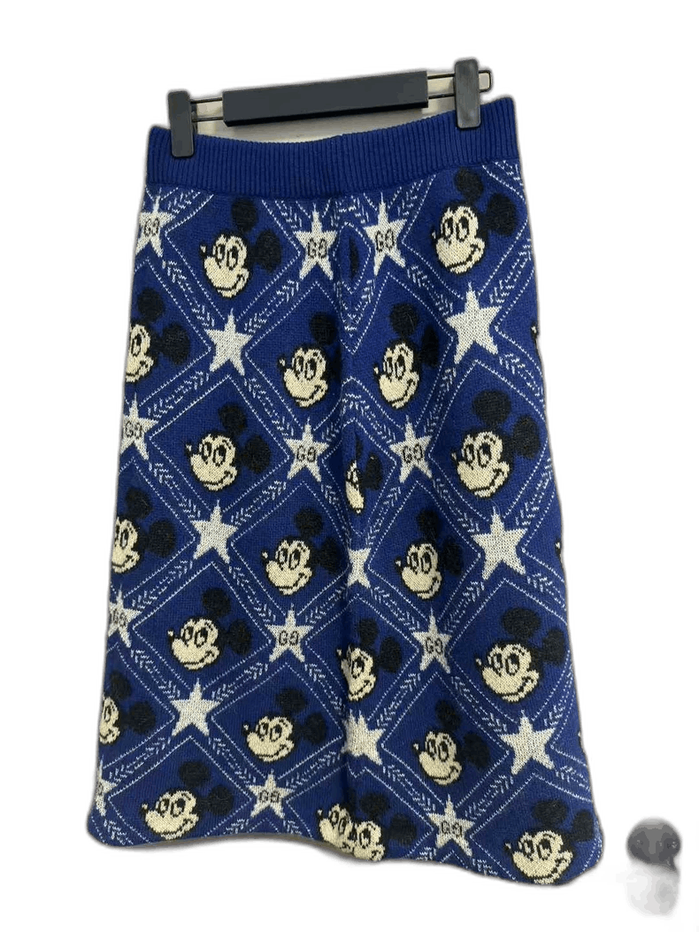 Gucci Disney Mickey Mouse Star Skirt-2505