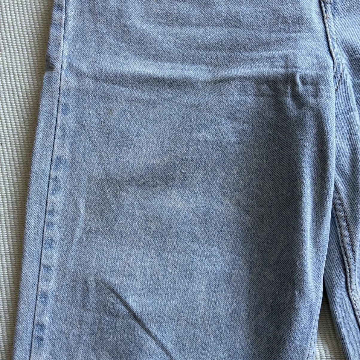 Isabel Marant Etoile Isabel Marant High-Waisted Wide Leg Light Blue Washed Jeans Size 34" / US 12 / IT 48 - 4 Thumbnail
