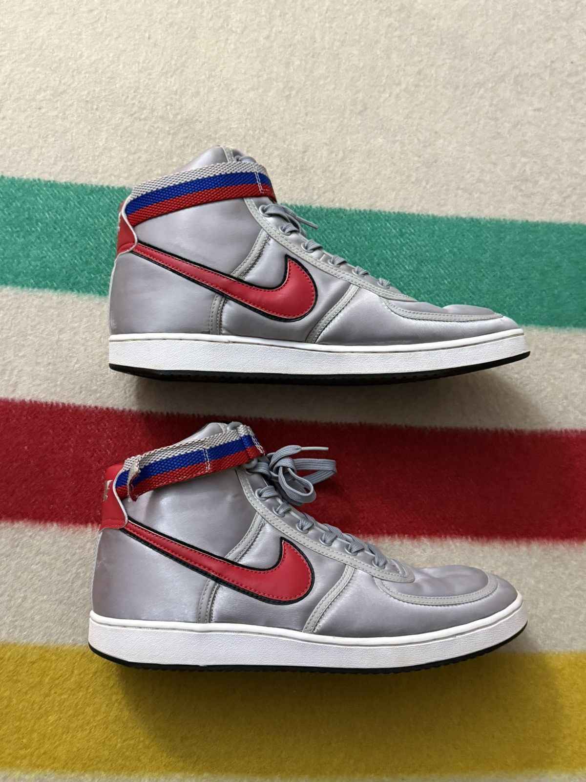 Nike 2002 Nike Vandal Supreme High Metallic Silver 304715061 11.5 Size US 11.5 / EU 44-45 - 1 Thumbnail