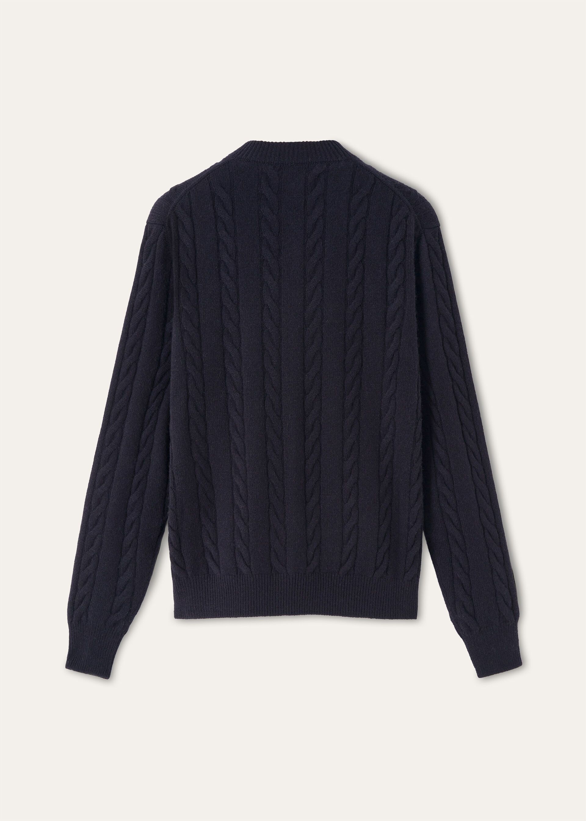 Loro Piana os11x0326 FAQ9055 Cedar Cardigan in Blue Navy Size S / US 4 / IT 40 - 7 Thumbnail