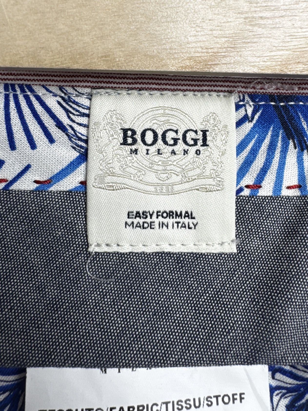 Boggi Boggi Milano Deadstock red striped cotton chino pants Size US 34 / EU 50 - 12 Thumbnail