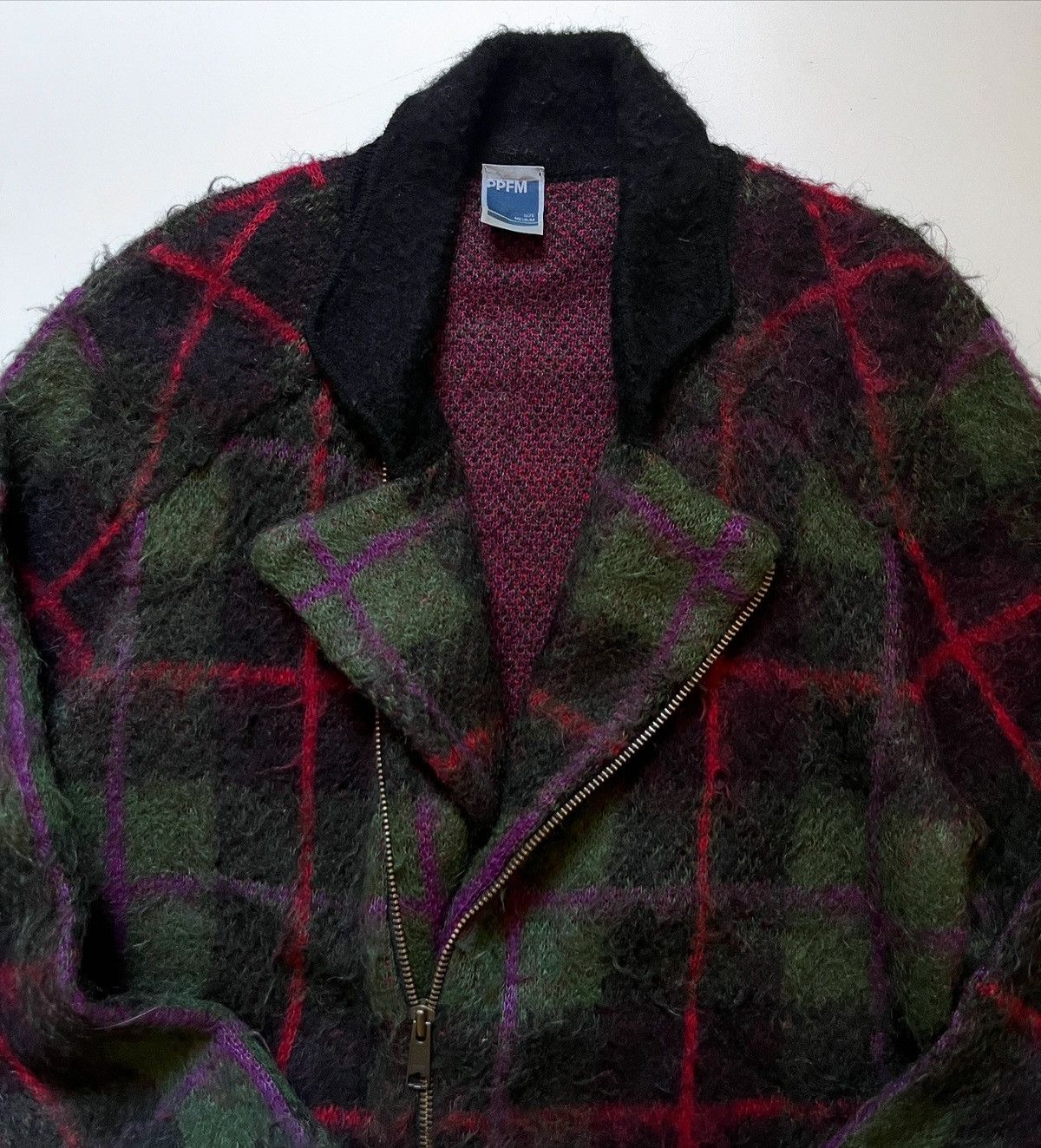 PPFM PPFM early mohair Rider jacket Size US L / EU 52-54 / 3 - 2 Thumbnail