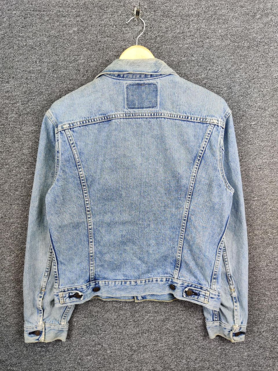 Levi's Vintage 90s Levi's Big E 71557 Denim Trucker Jacket Size US M / EU 48-50 / 2 - 6 Thumbnail