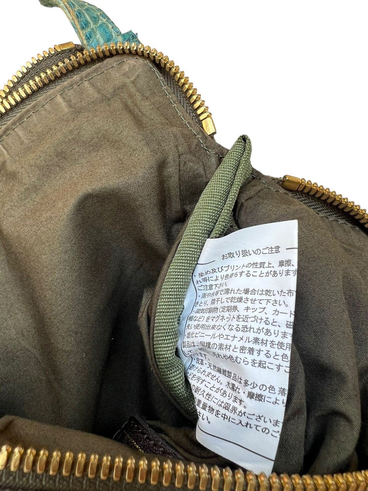Yohji Yamamoto Yohji Yamamoto Y’saccs X Kenji Ikeda 3 Layer Mini Sling Bag Size ONE SIZE - 25 Thumbnail