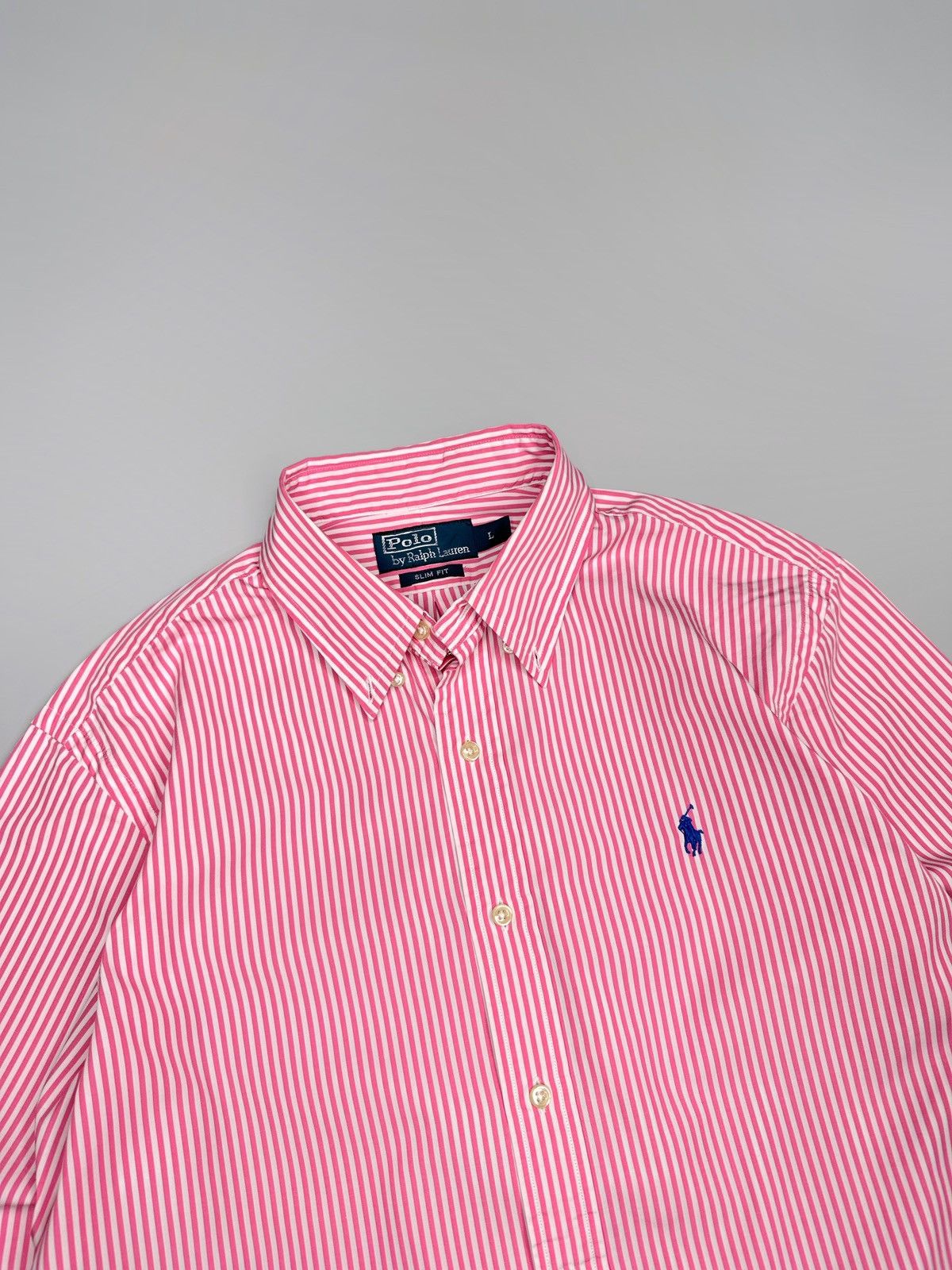 Polo Ralph Lauren Vintage Polo Ralph Lauren Button Up Shirt Old Money Size US L / EU 52-54 / 3 - 3 Thumbnail