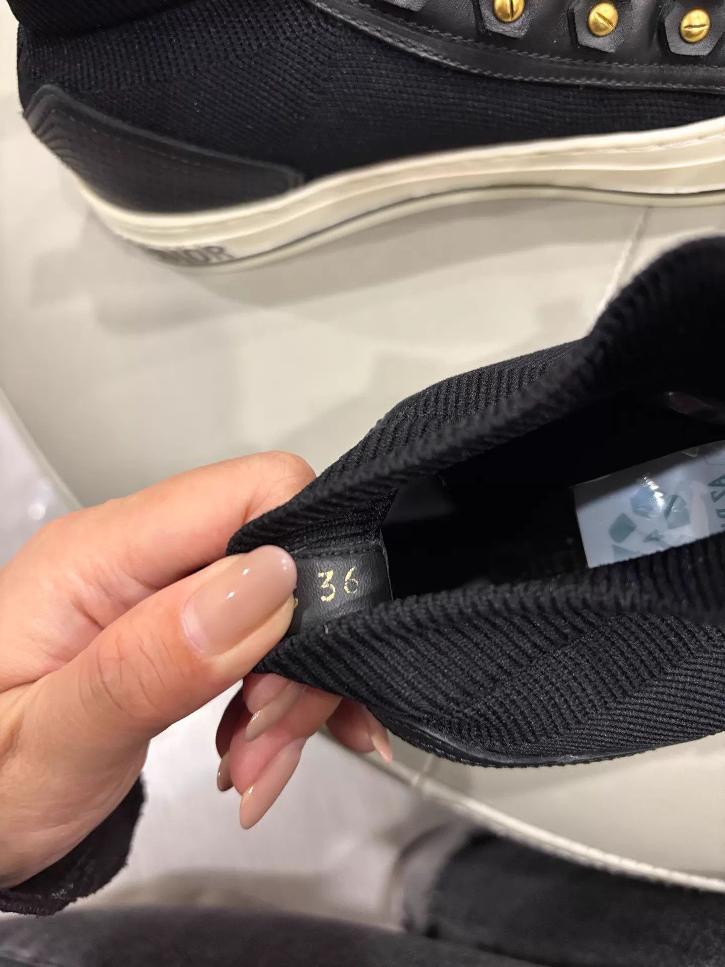 Dior Dior Full Logo Lace-Up Low-Top Sneaker 99 New 36 Size US 5.5 / IT 35.5 - 5 Thumbnail