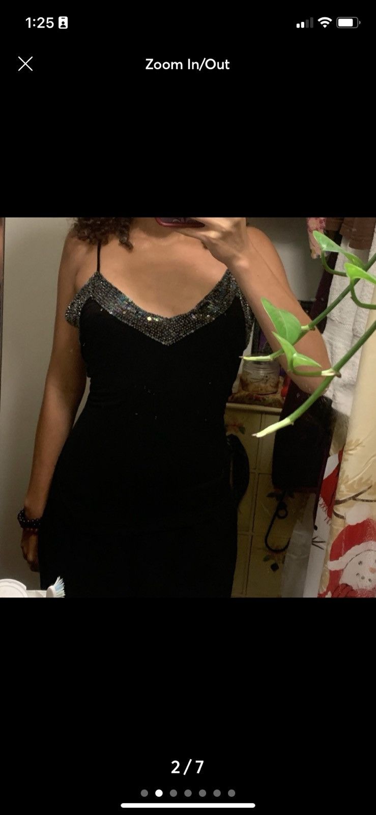 Bcbgmaxazria *ೃ༄ y2k grunge beaded tank top *ೃ༄ Size ONE SIZE - 5 Thumbnail