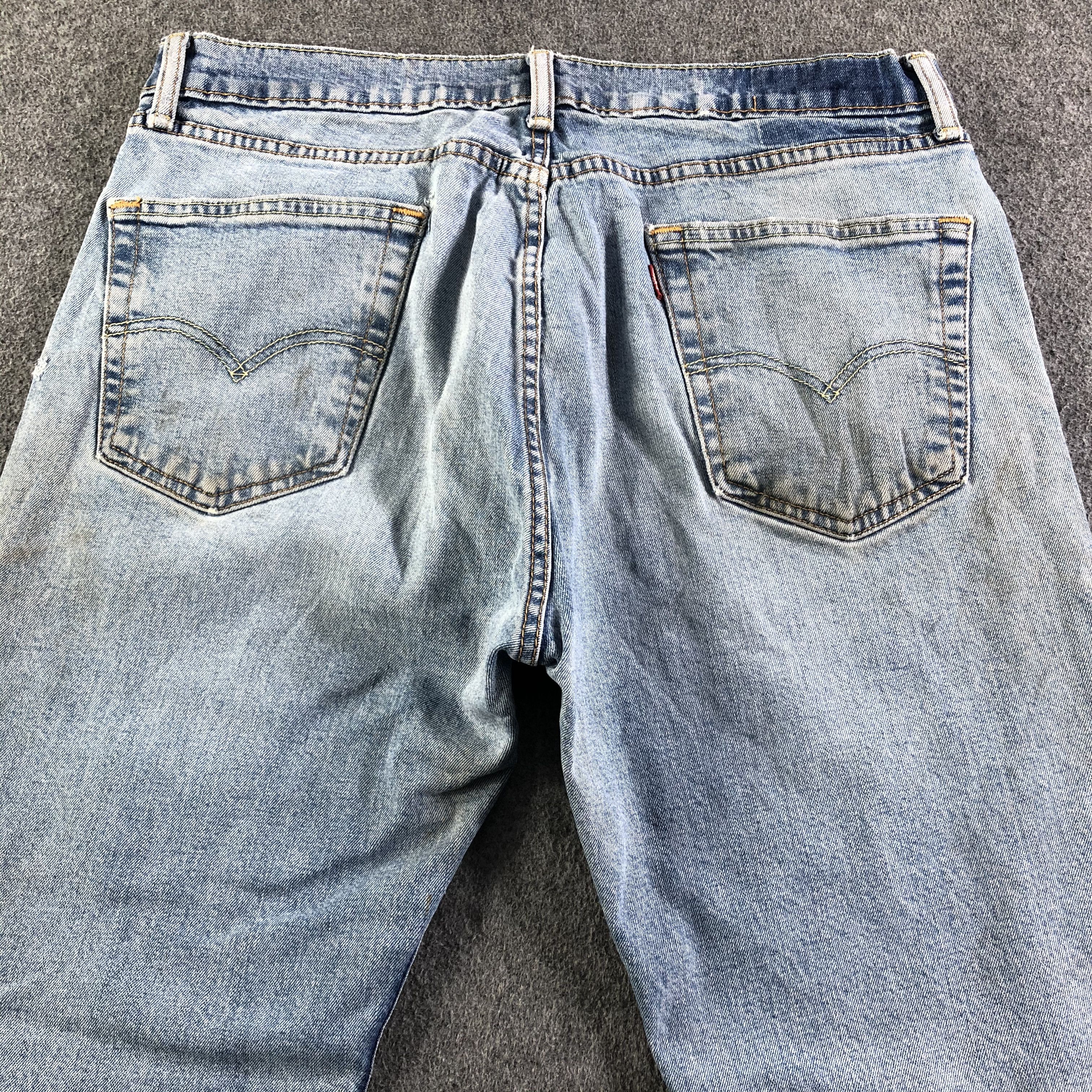 Levi's Vintage Blue Wash Levis 505 Jeans-J3464 Size US 35 - 4 Thumbnail
