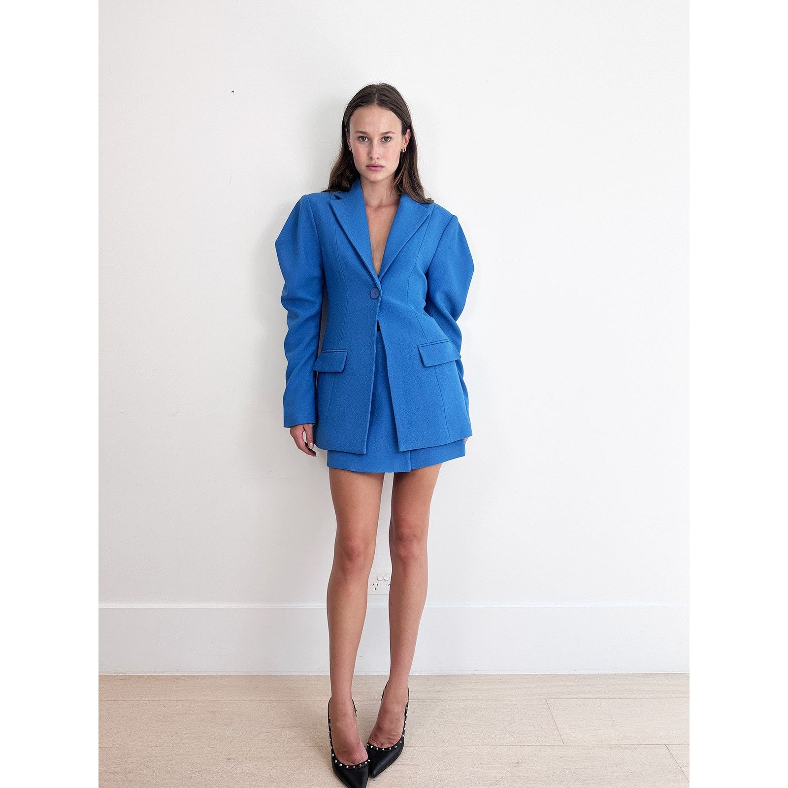 SIR. SIR. Spoerri Sculpted Blazer & Skirt Set Size XS / US 0-2 / IT 36-38 - 2 Thumbnail