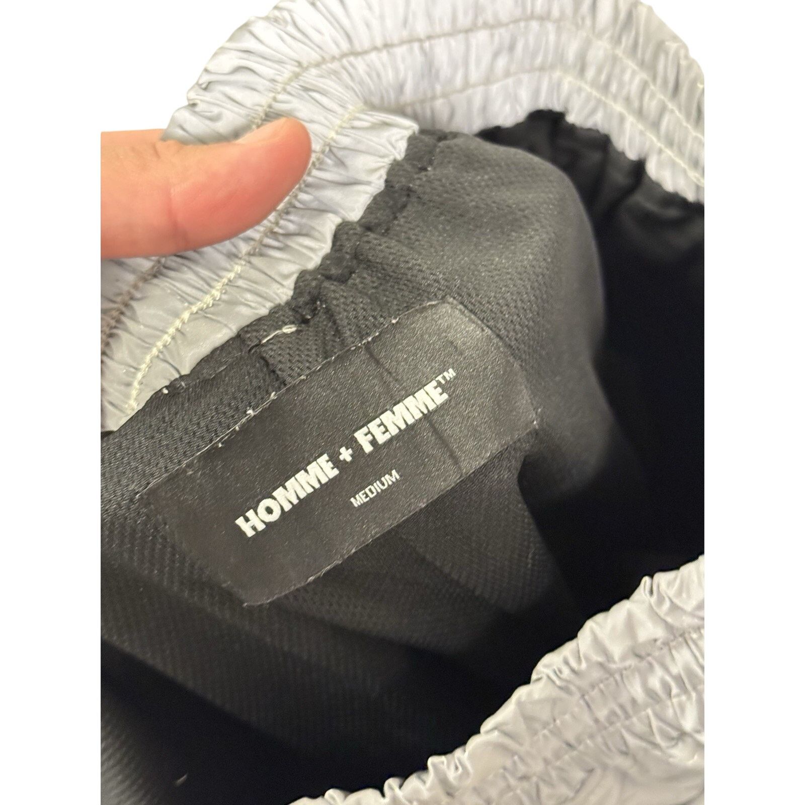 Homme + Femme La HOMME + FEMME Future Shorts Reflective Size L Size US 34 / EU 50 - 3 Thumbnail