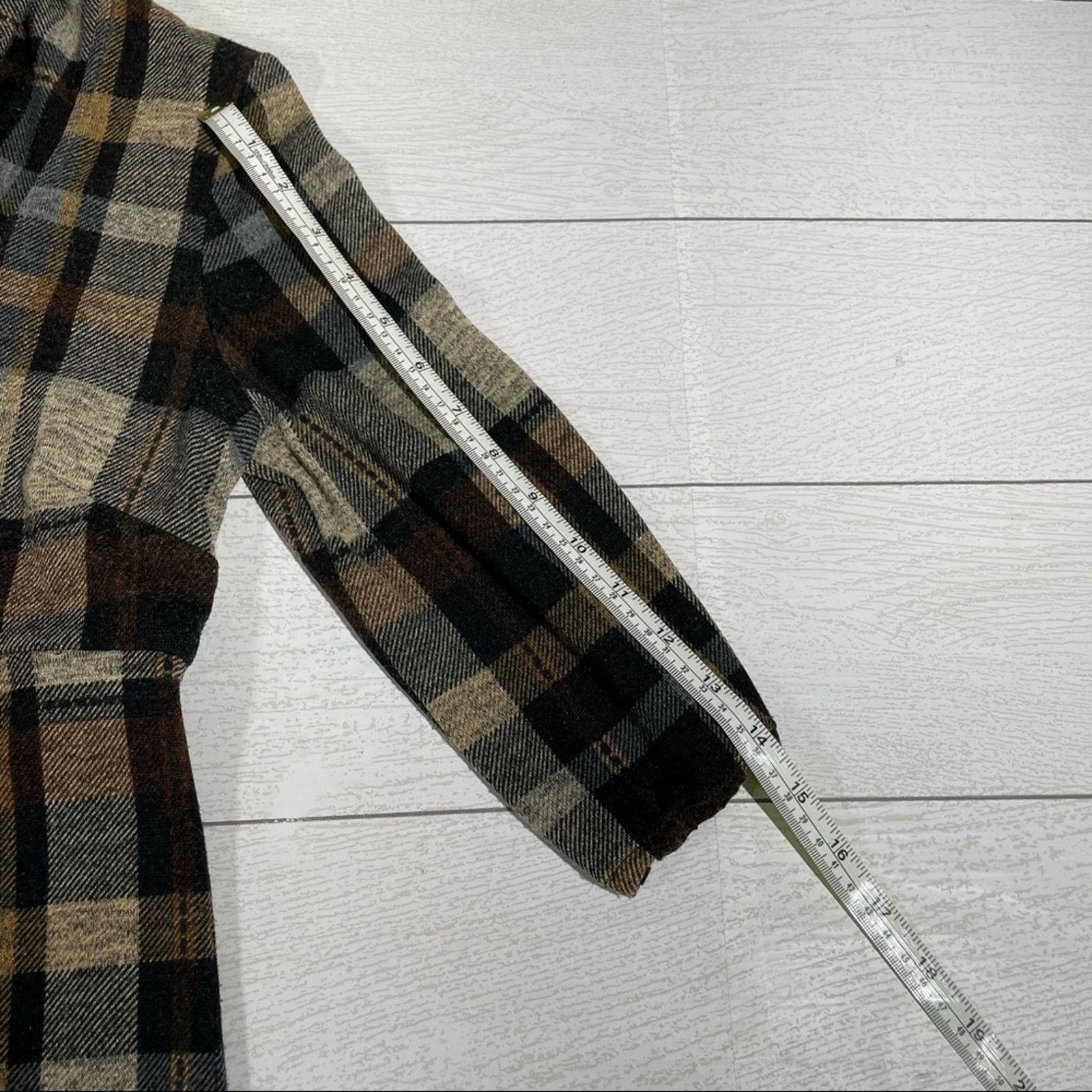 Other New Directions Plaid Cowl Neck Dress Medium Size M / US 6-8 / IT 42-44 - 5 Thumbnail