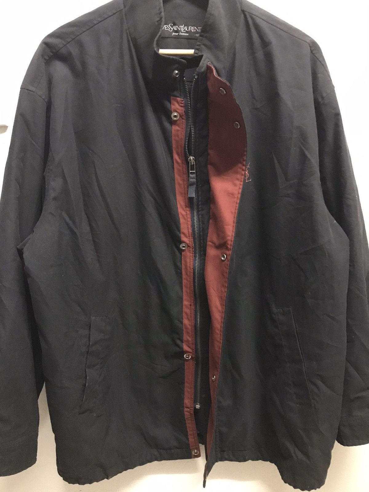 Yves Saint Laurent Jacket Yves Saint Lauren pour homme zipper and button Size US XL / EU 56 / 4 - 3 Thumbnail
