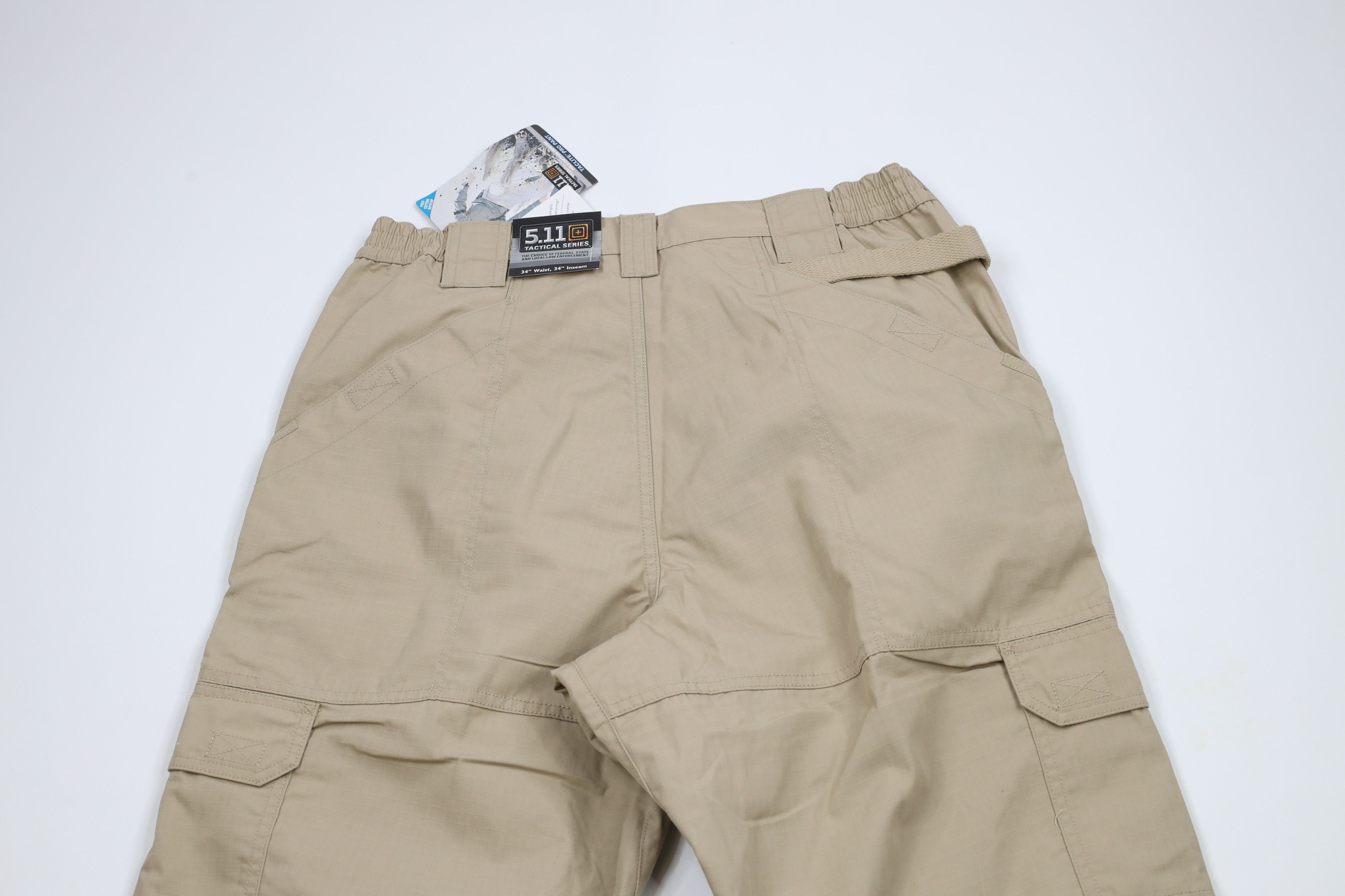 Vintage New 5.11 Tactical Series Taclite Pro Cargo Pants Beige Khaki Size US 34 / EU 50 - 12 Thumbnail