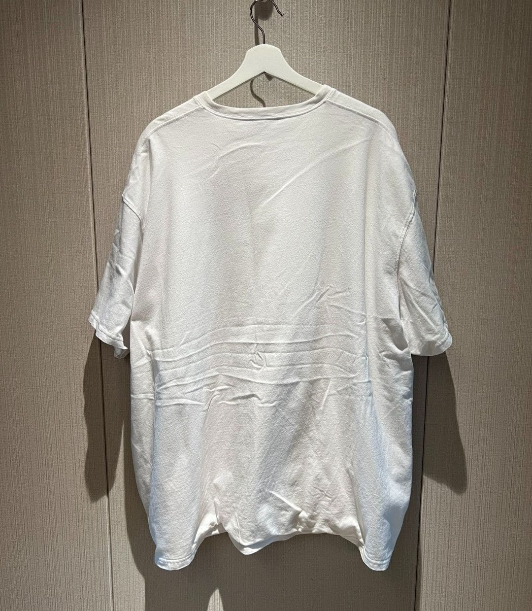 Raf Simons Raf Simons Double White T-Shirt Size US L / EU 52-54 / 3 - 4 Thumbnail