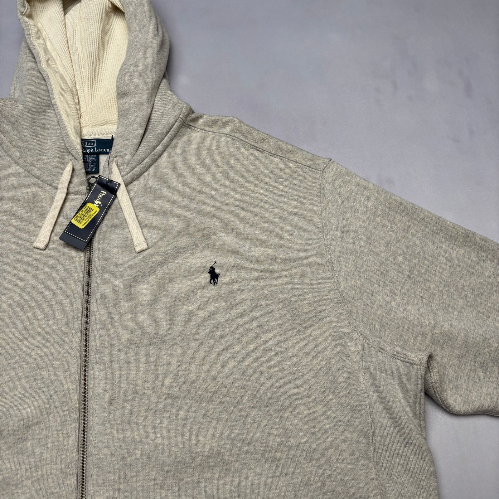 Polo Ralph Lauren Polo Ralph Lauren Full Zip Thermal Hood Hoodie Men's 3XB Size US XXL / EU 58 / 5 - 2 Thumbnail