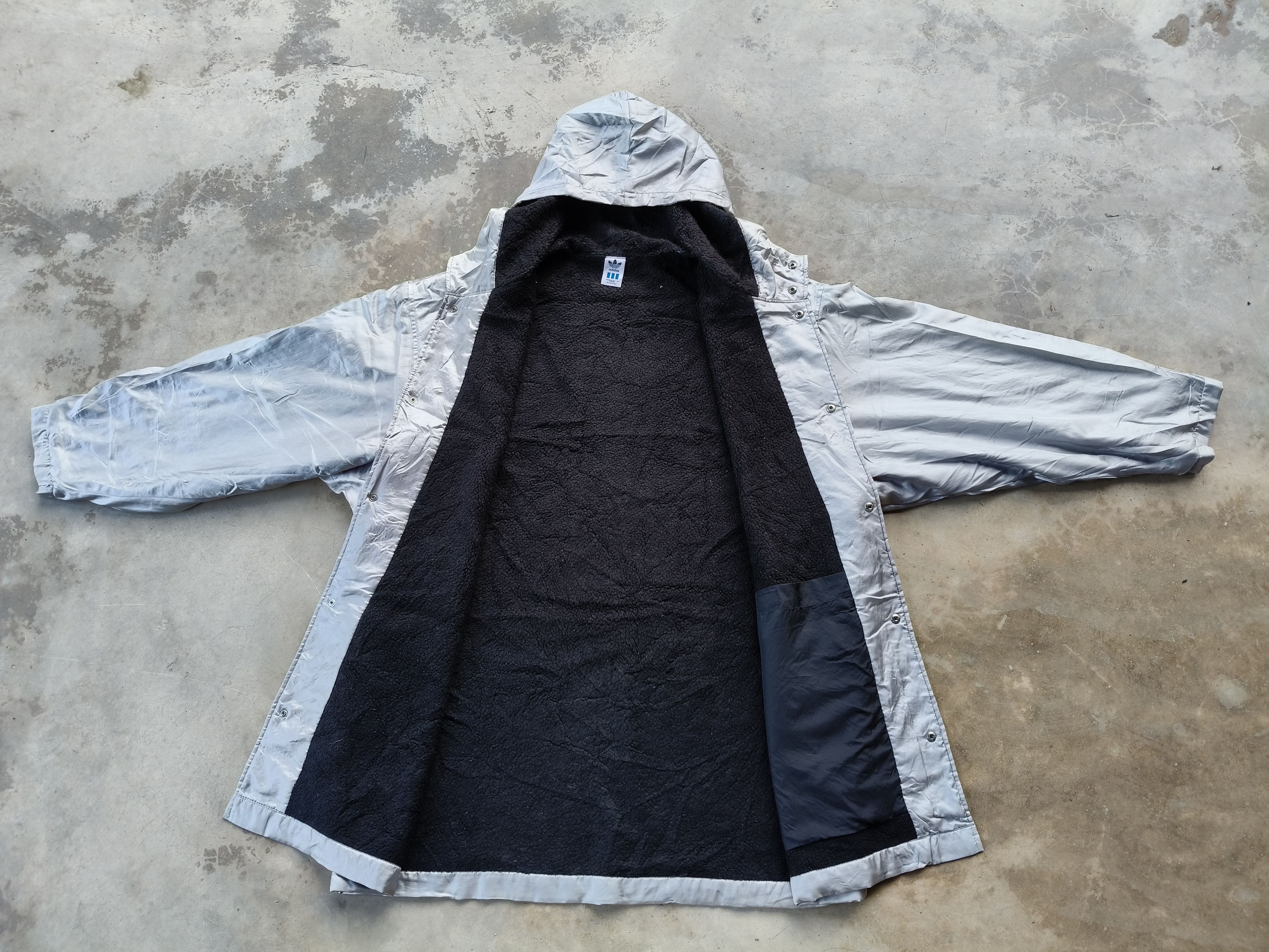 Adidas Vintage Adidas Parka Sherpa Jacket Size US L / EU 52-54 / 3 - 7 Thumbnail