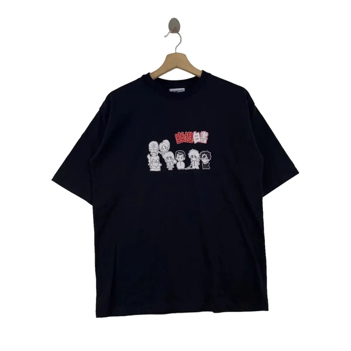 Vintage Vintage ANIME YUYU HAKUSHO Doodle Manga Tee Shirt Shonen Size US M / EU 48-50 / 2 - 1 Thumbnail