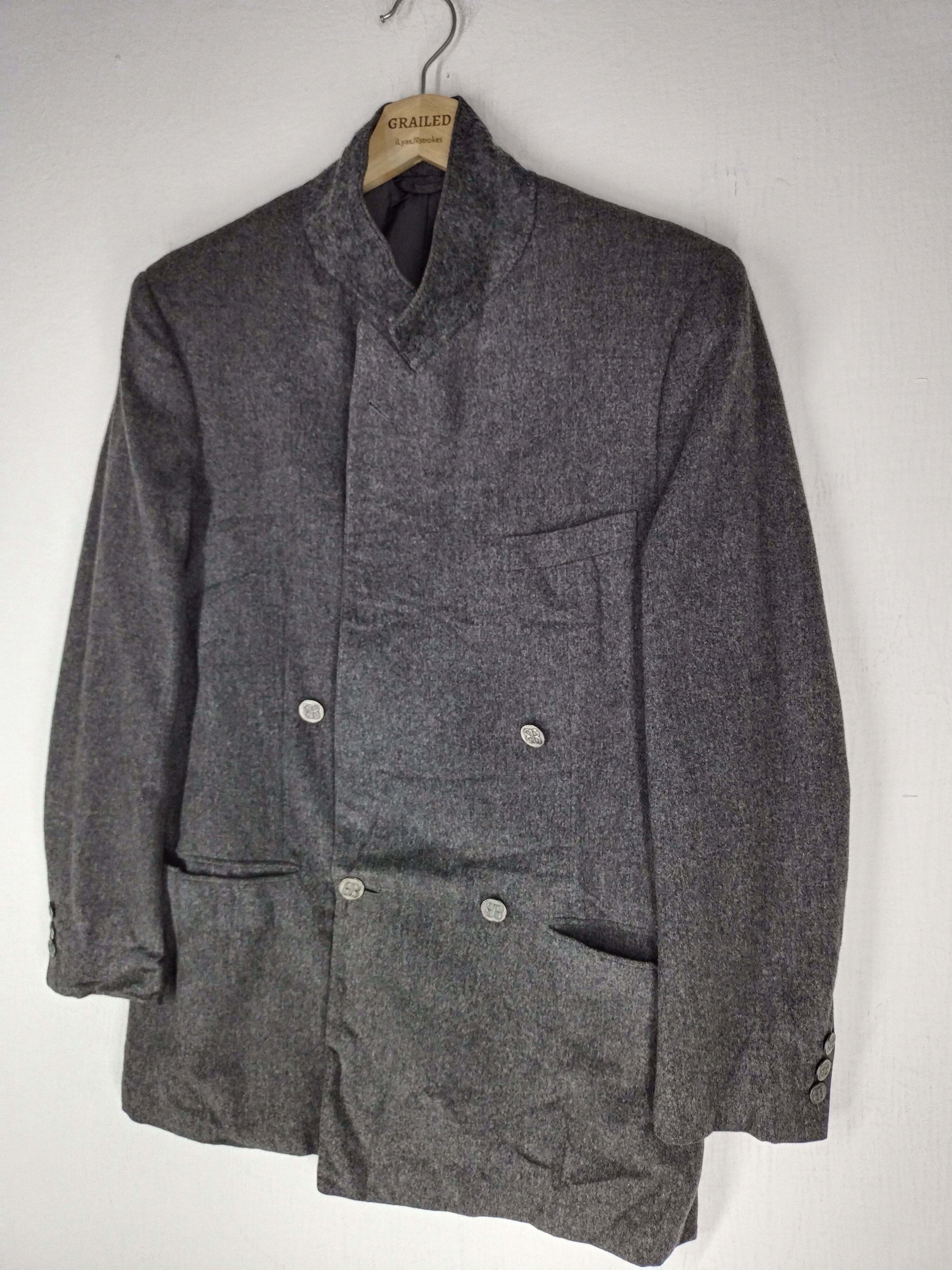 Balenciaga Balenciaga Paris Vintage Cashmere Coat Size US M / EU 48-50 / 2 - 2 Thumbnail