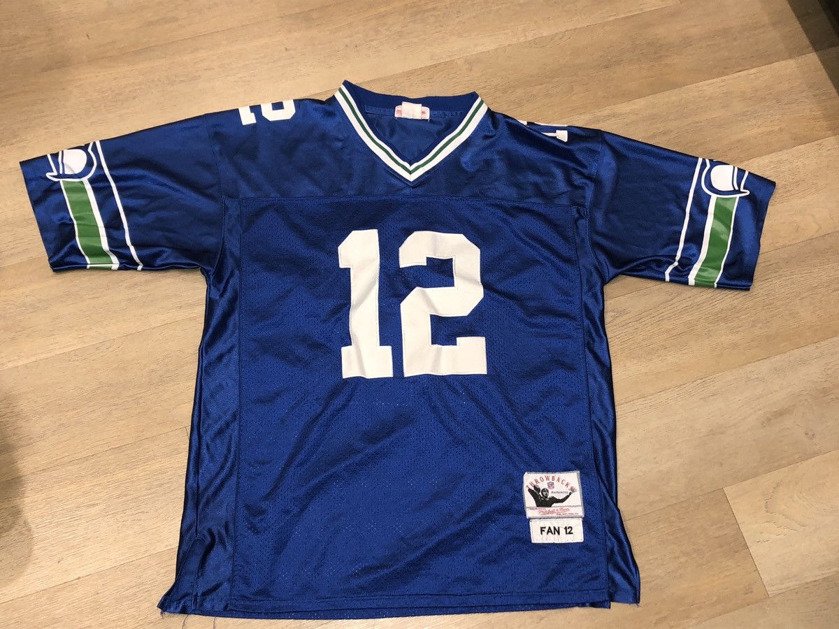 Vintage Mitchell & ness Seattle Seahawks jersey