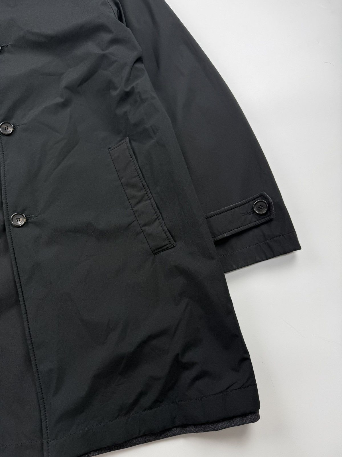 Prada Prada Black Tab Padded Reversible Coat Size US M / EU 48-50 / 2 - 6 Thumbnail