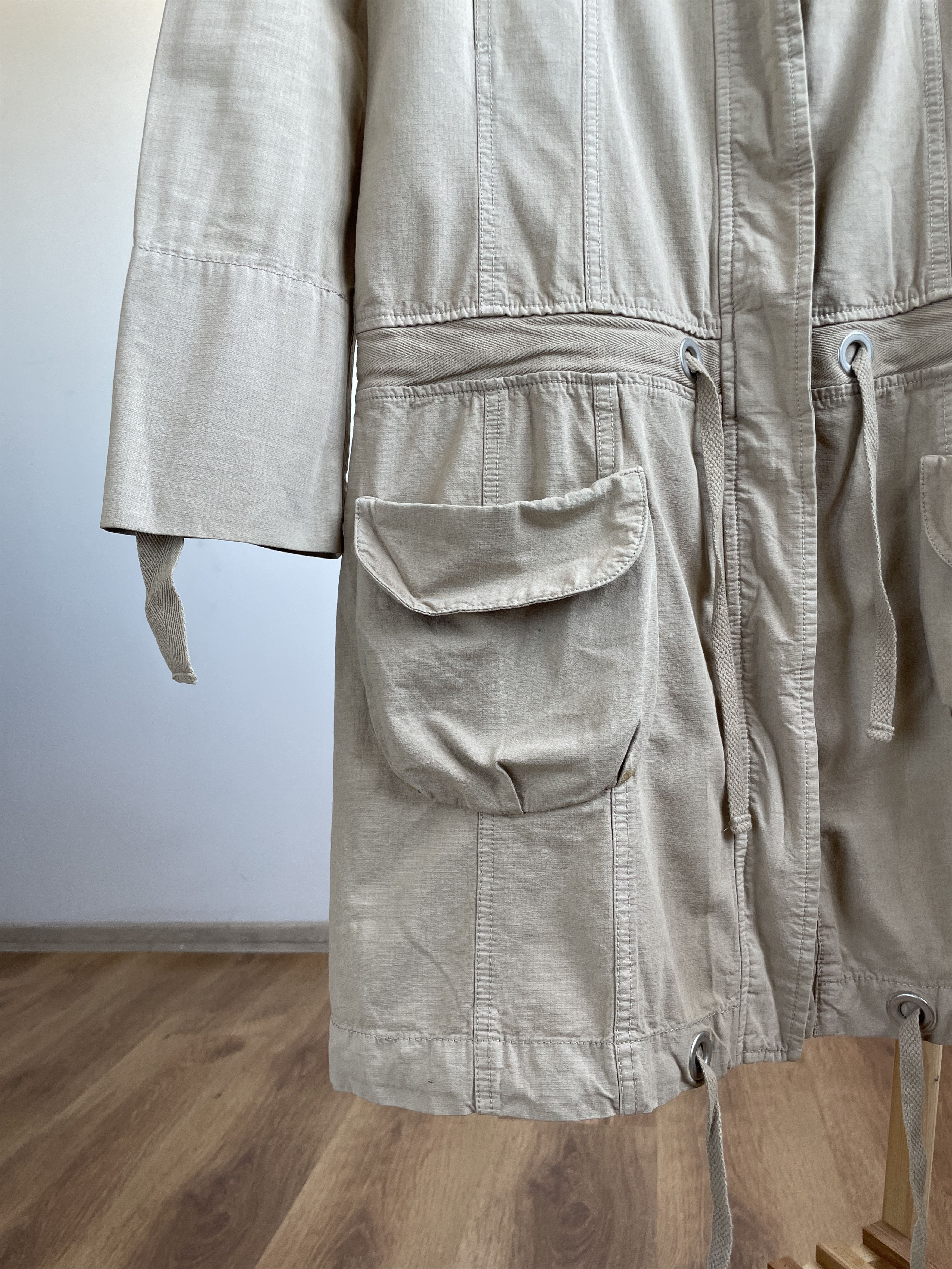 MAX&Co. Max & Co. Max Mara Womens Utility Military Parka Size M / US 6-8 / IT 42-44 - 9 Thumbnail