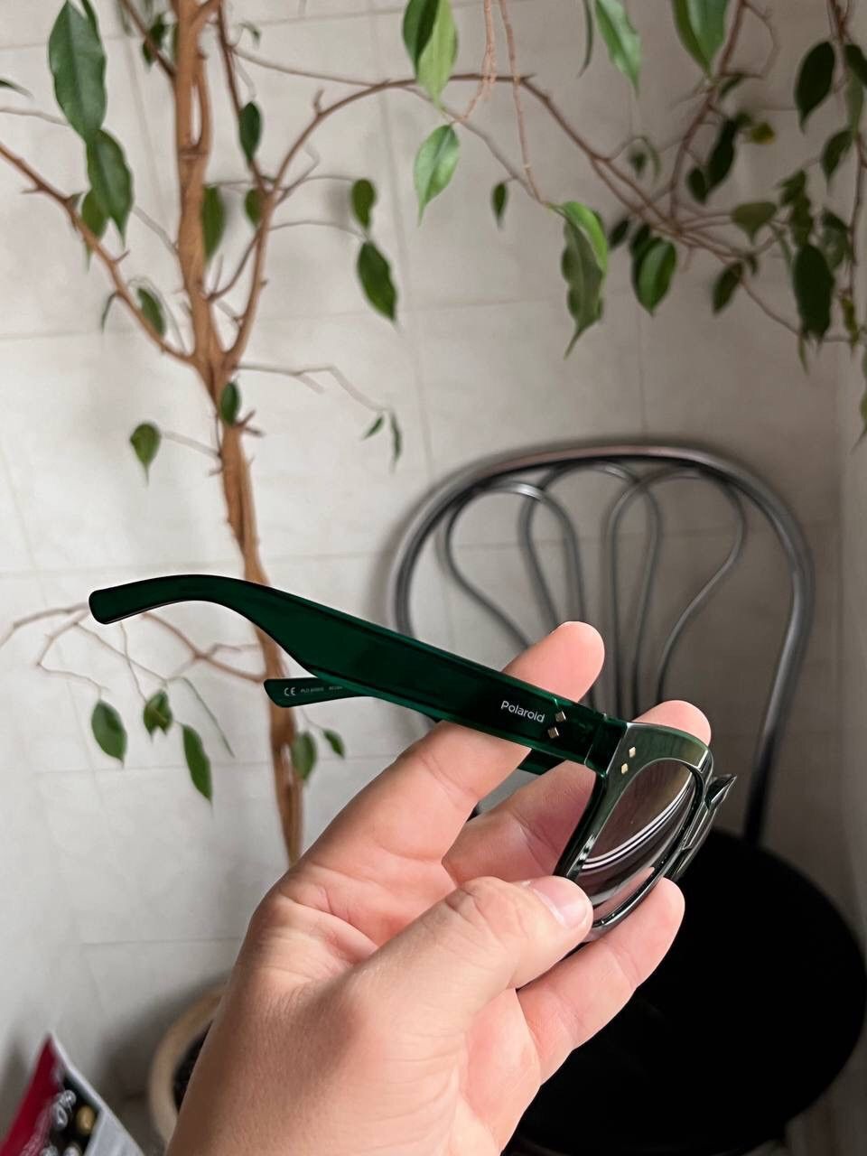 Polaroid × Vintage Vintage Polaroid Sunglasses Green Square Frame Eyewear Hype Size ONE SIZE - 8 Thumbnail