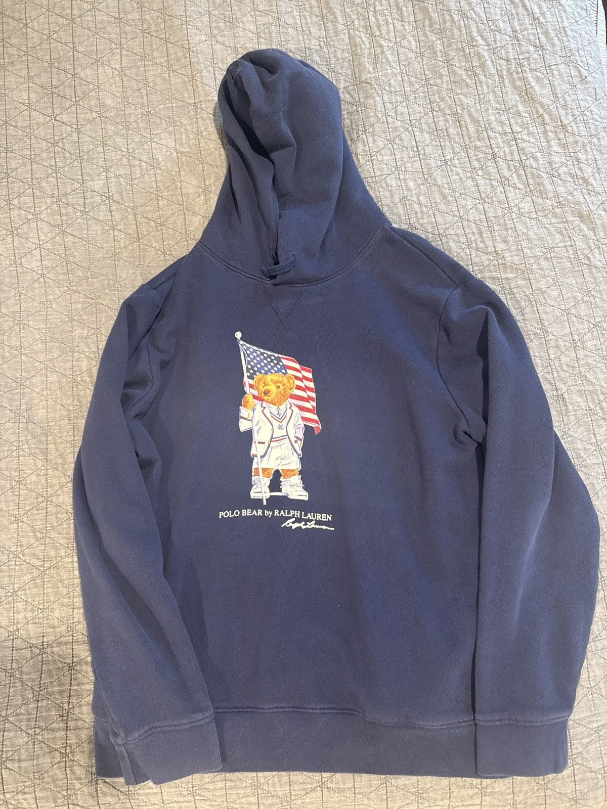Polo Ralph Lauren Polo bear by Ralph Lauren America bear hoodie Size US L / EU 52-54 / 3 - 1 Thumbnail