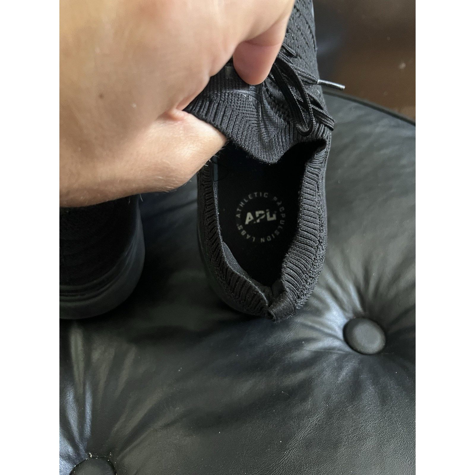 APL APL Techloom Wave Hybrid Running Shoe In Black US 13 Size US 13 / EU 46 - 6 Thumbnail