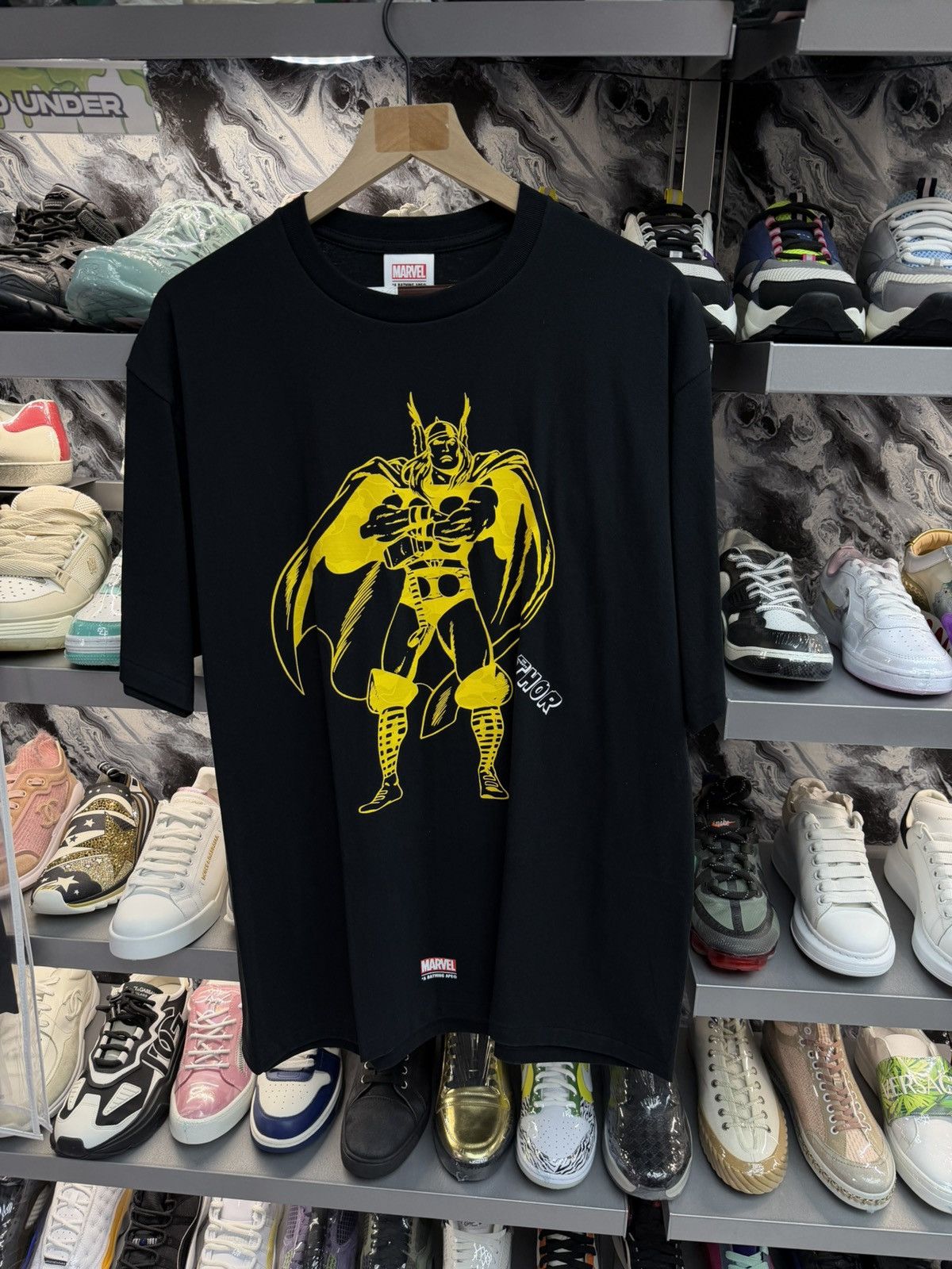 Bape Bape x Marvel Thor T-Shirt Size US XXL / EU 58 / 5 - 1 Thumbnail