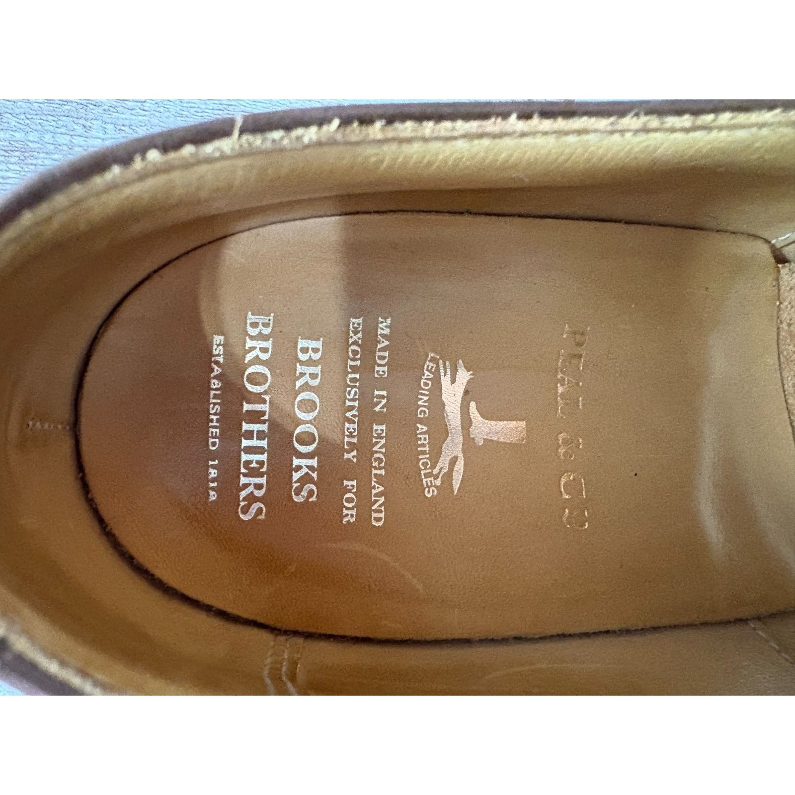 Brooks Brothers Brooks Brothers Peal & Co CROCKETT JONES Monk Dress Shoes co Size US 8.5 / EU 41-42 - 9 Thumbnail