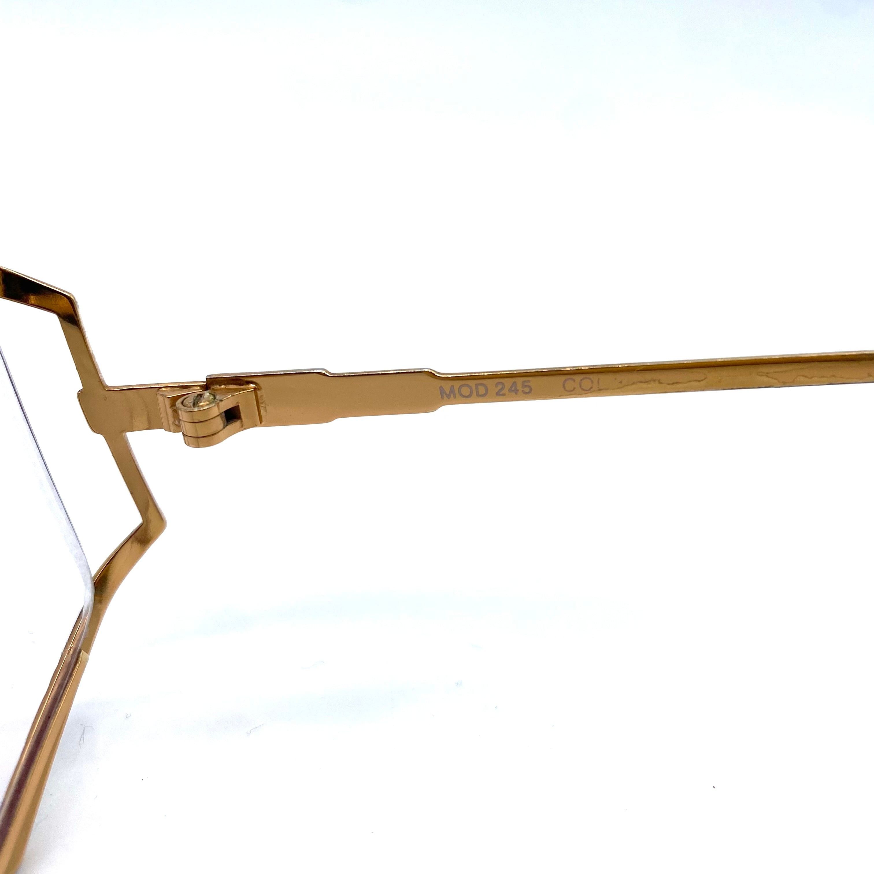 Cazal Cazal Prespection Glasses Gold Flame Size ONE SIZE - 4 Thumbnail