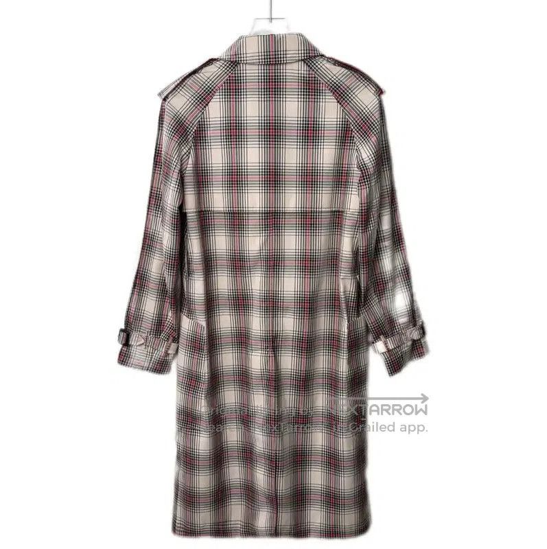 Burberry Burberry M Size Color-Block Cotton Blend Trench Coat. Size M / US 6-8 / IT 42-44 - 2 Thumbnail