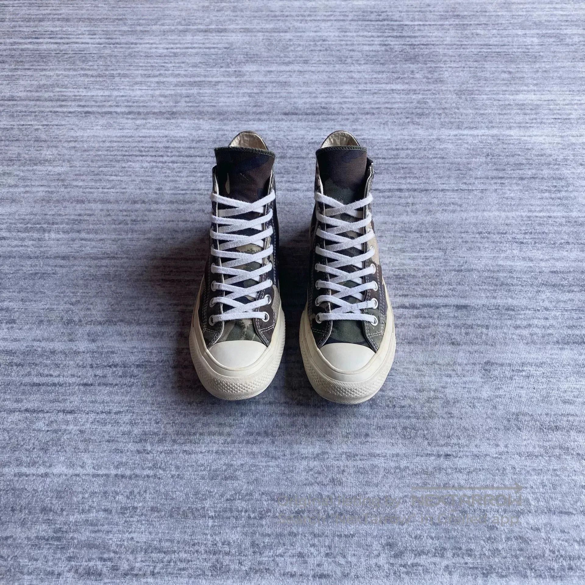 Nigo converse addict nigo camouflage high tops. Size US 7 / EU 40 - 1 Thumbnail