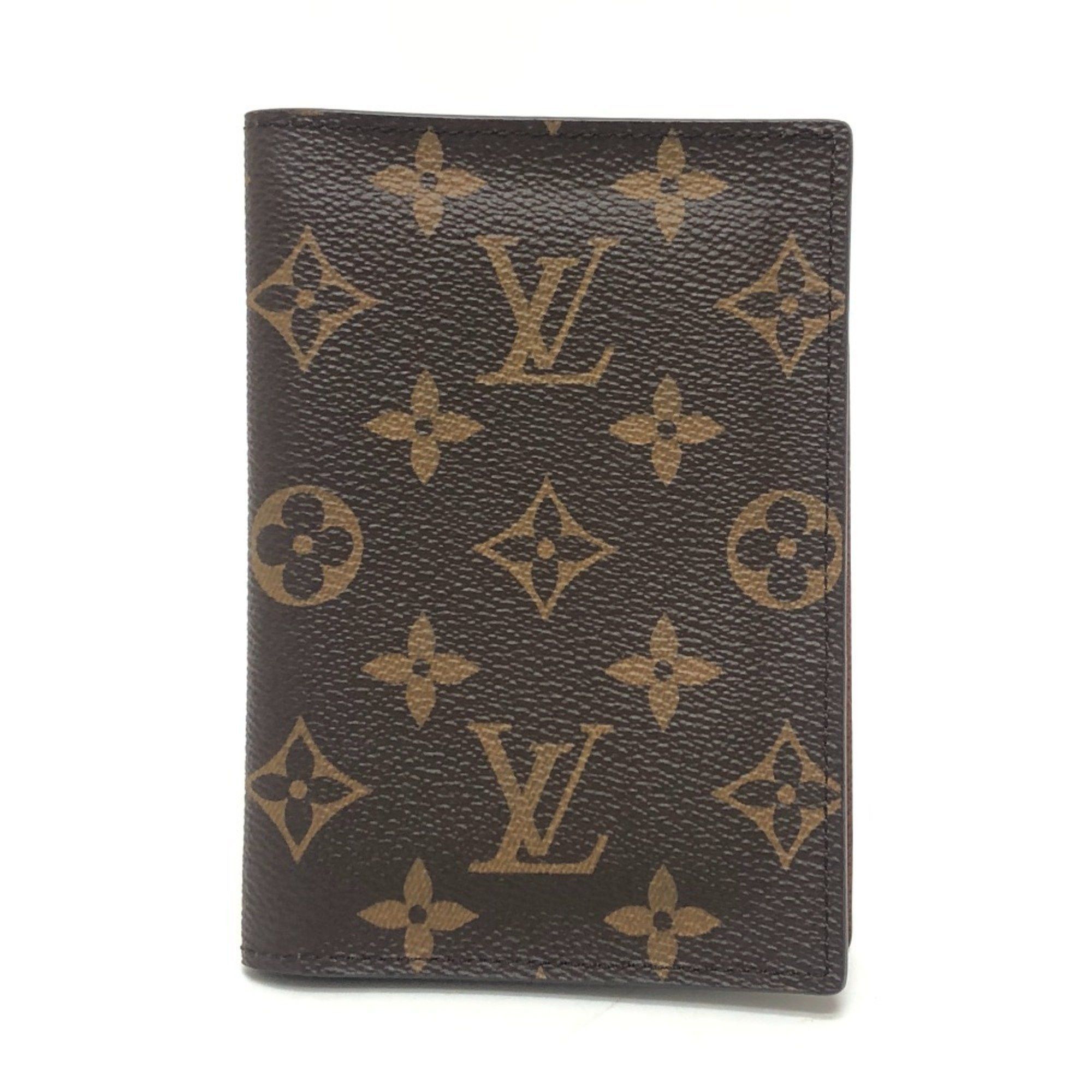 Louis Vuitton LOUIS VUITTON M64502 Monogram Couverture Passport NM Cover/Case, Canvas, Women's, Brown Size ONE SIZE - 1 Thumbnail