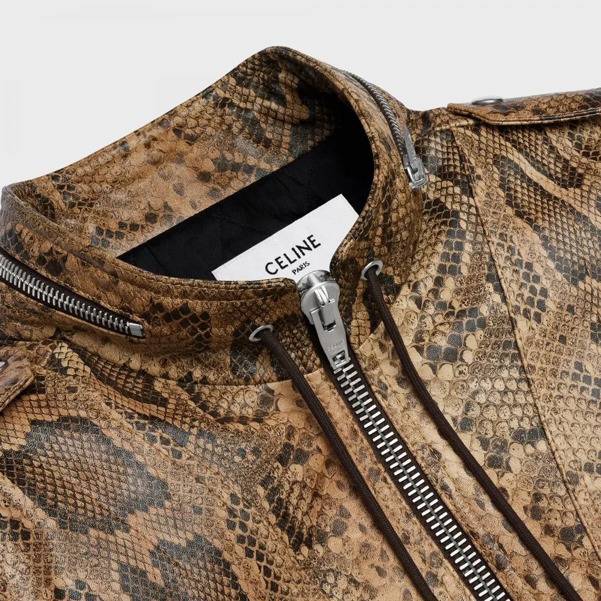 Celine o1w1db10324 Oversized Jacket in Brown Size US M / EU 48-50 / 2 - 3 Thumbnail