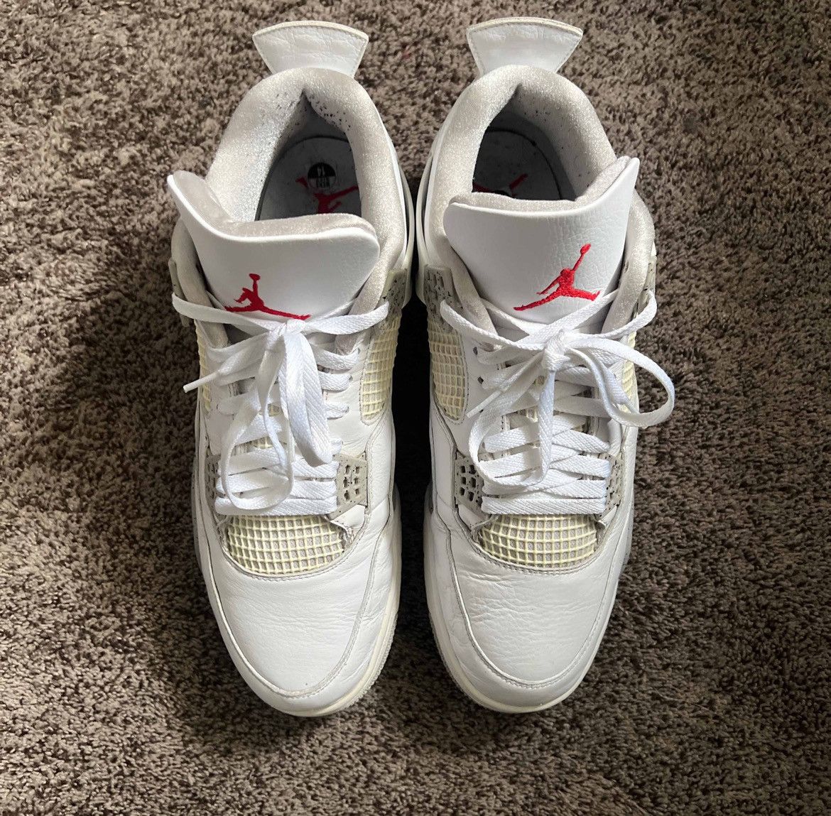 Jordan Brand Jordan 4 Retro White Oreo Size US 14 / EU 47 - 3 Thumbnail