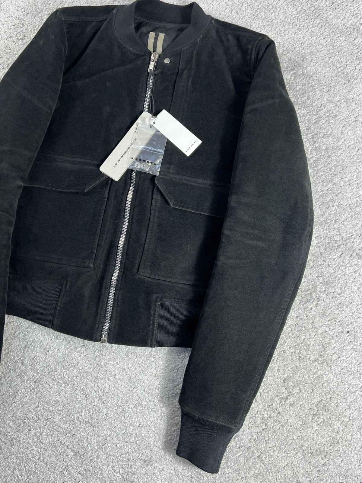 Rick Owens Drkshdw Rick Ownes DRKSHDW Cop Flight Jacket Size L Size US L / EU 52-54 / 3 - 3 Thumbnail