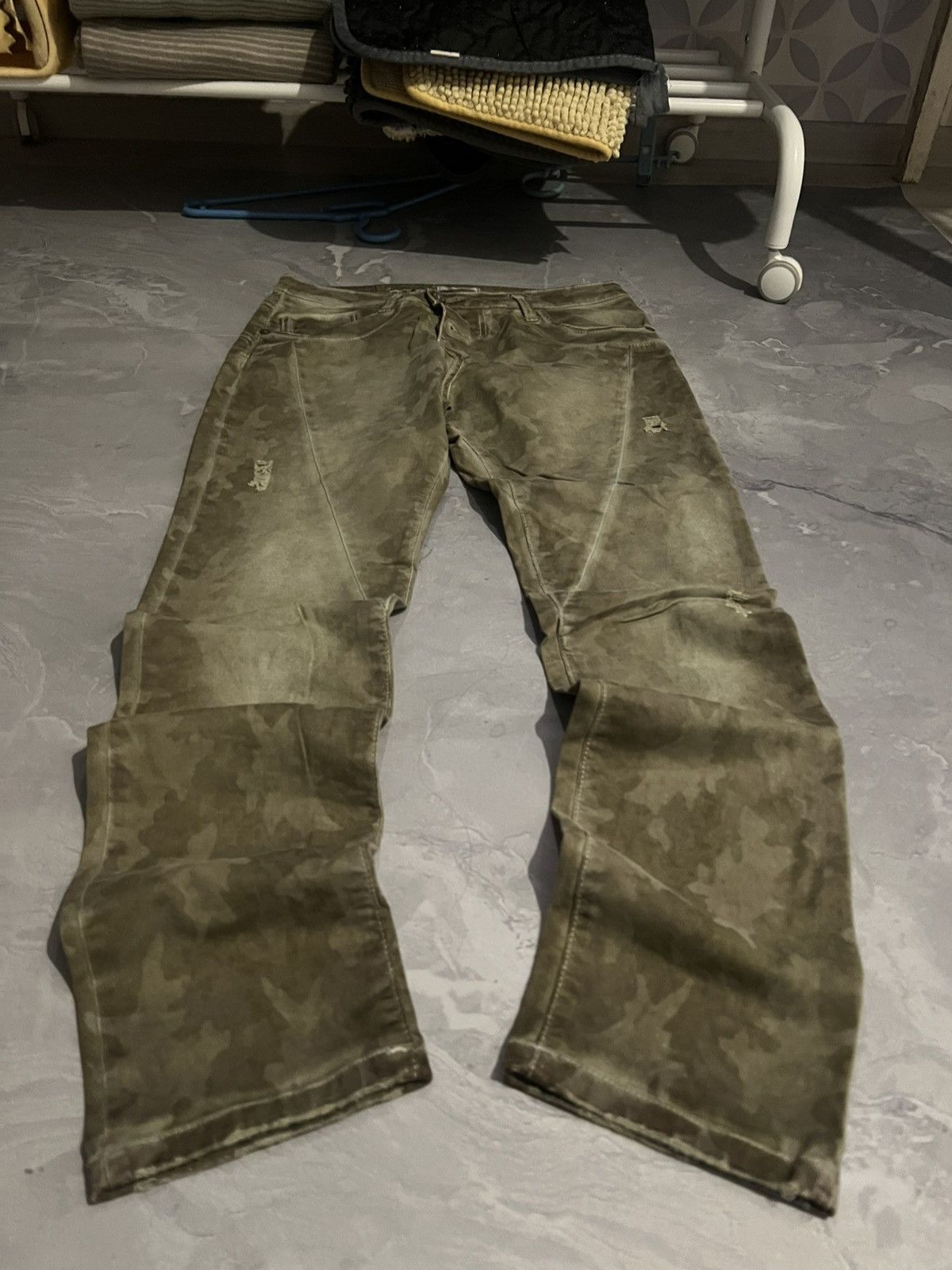 Japanese Brand Japanese Archive Slim Faded Jean / Number Nine Style Washed Size US 31 - 2 Thumbnail