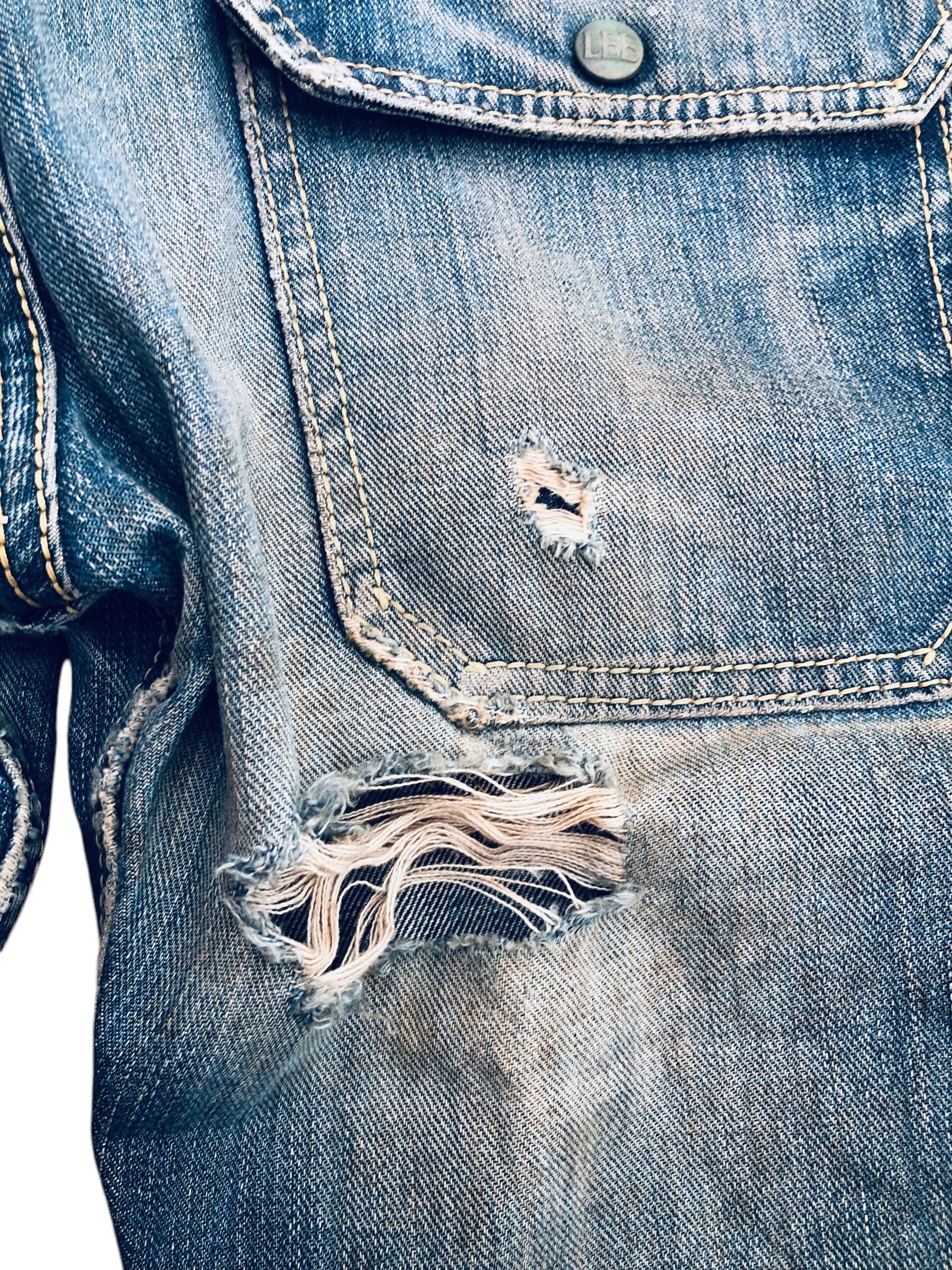 Designer × Lee 🔥Rare🔥Lee Distressed BushPant Style Jeans Size US 30 / EU 46 - 11 Thumbnail