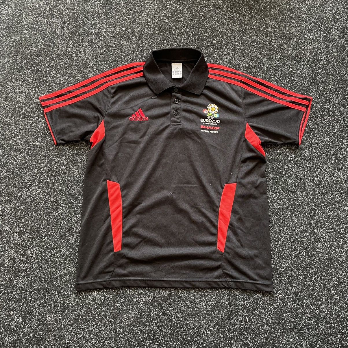 Adidas × Vintage Rare SHARP VINTAGE Adidas euro 2012 TEE JERSEY SHIRT Size US M / EU 48-50 / 2 - 1 Thumbnail