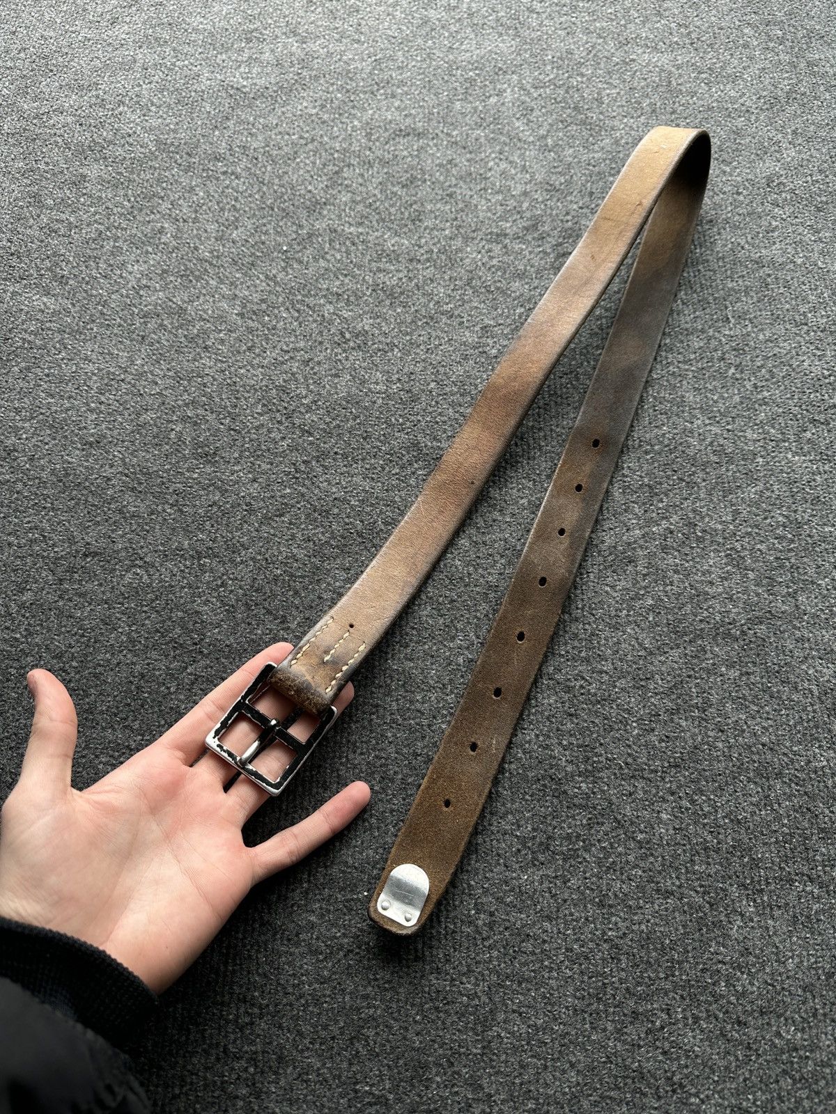 Other 🚨 RARE LL GILGEN SATTLER BERN LEATHER BELT VINTAGE WESTERN Size ONE SIZE - 1 Thumbnail