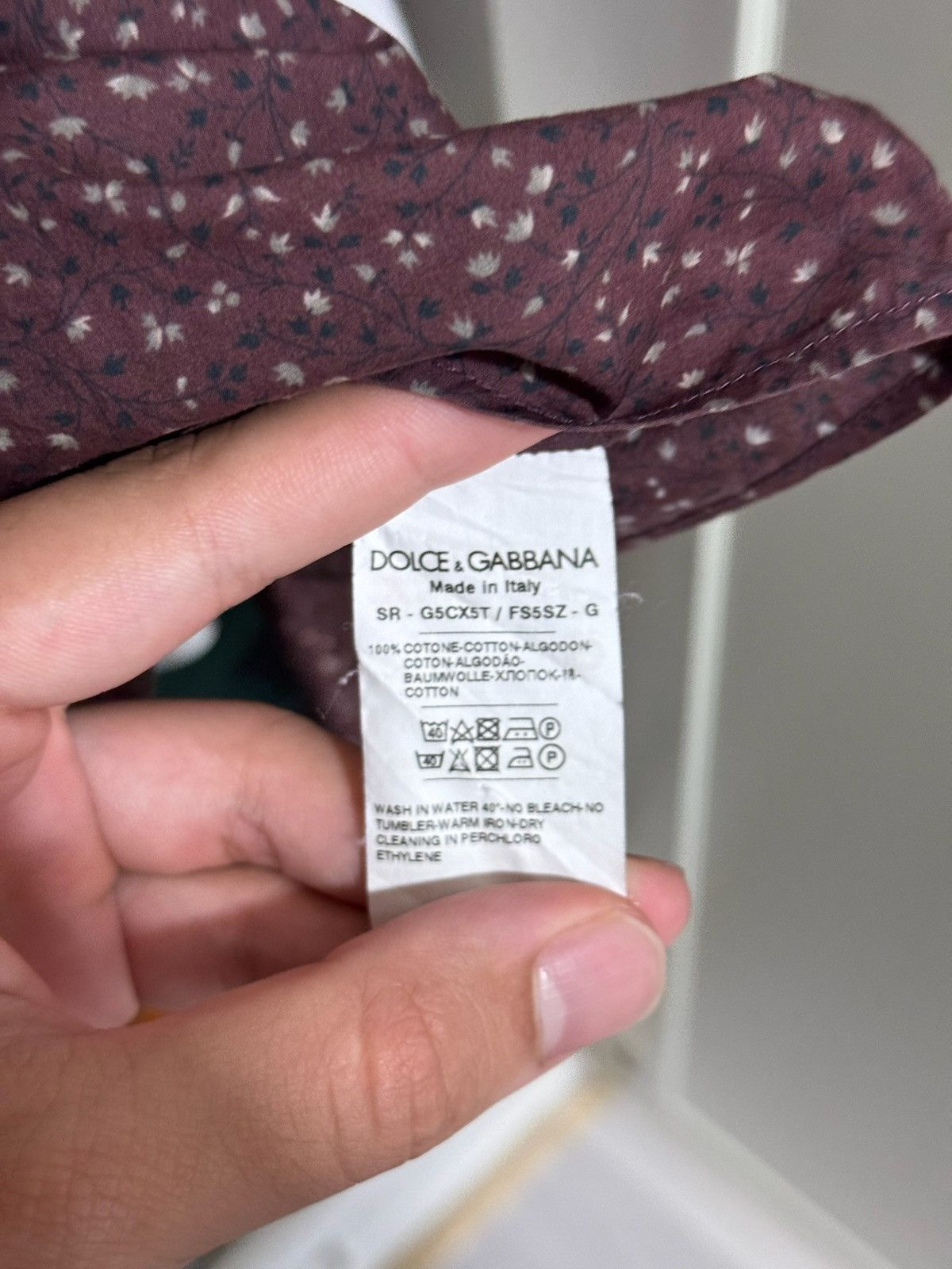 Dolce & Gabbana Dolce & Gabbana Gold button up shirt long sleeve Size US M / EU 48-50 / 2 - 3 Thumbnail