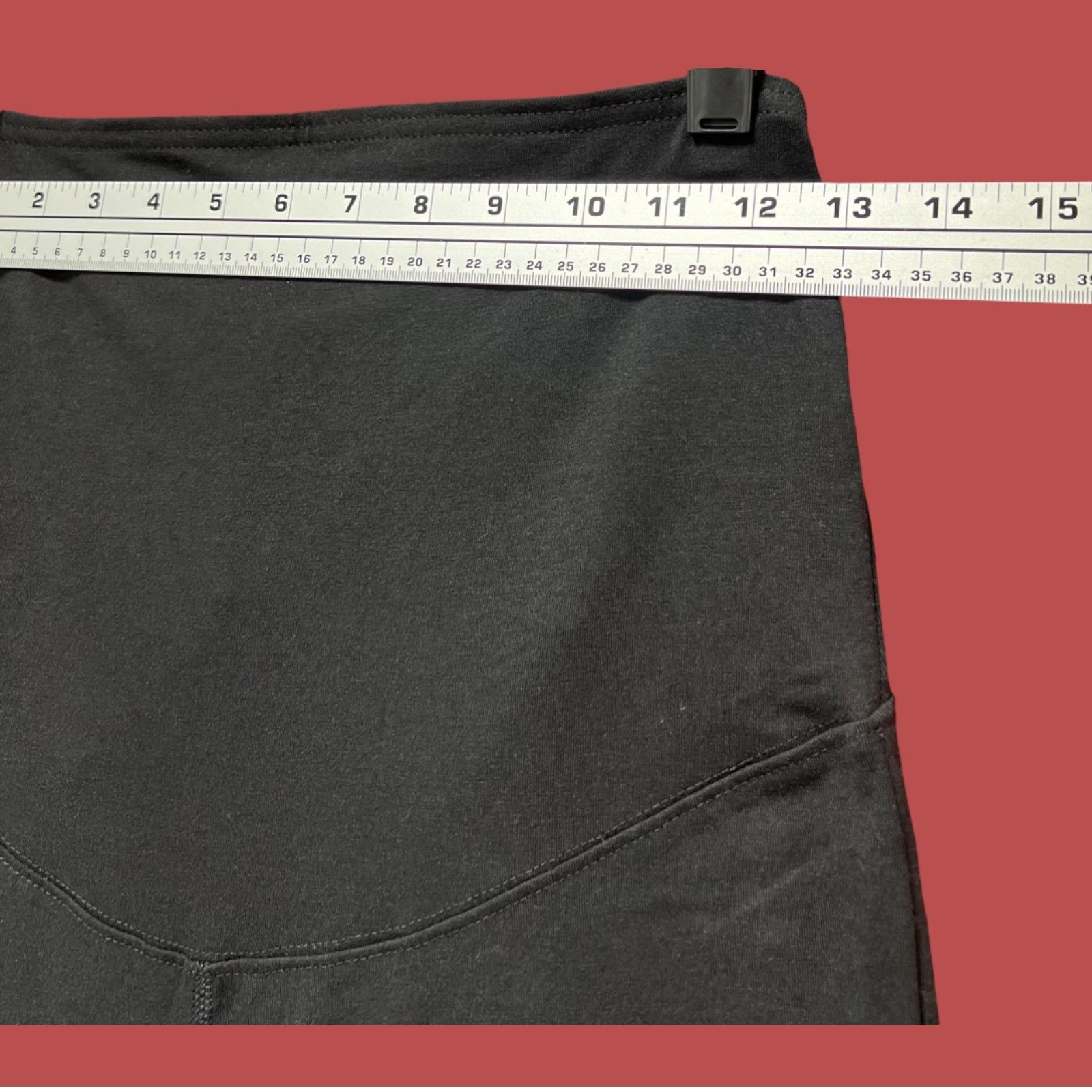 Other Isabel Maternity - Maternity Legging - Black - Small Size 26" / US 2 / IT 38 - 3 Thumbnail