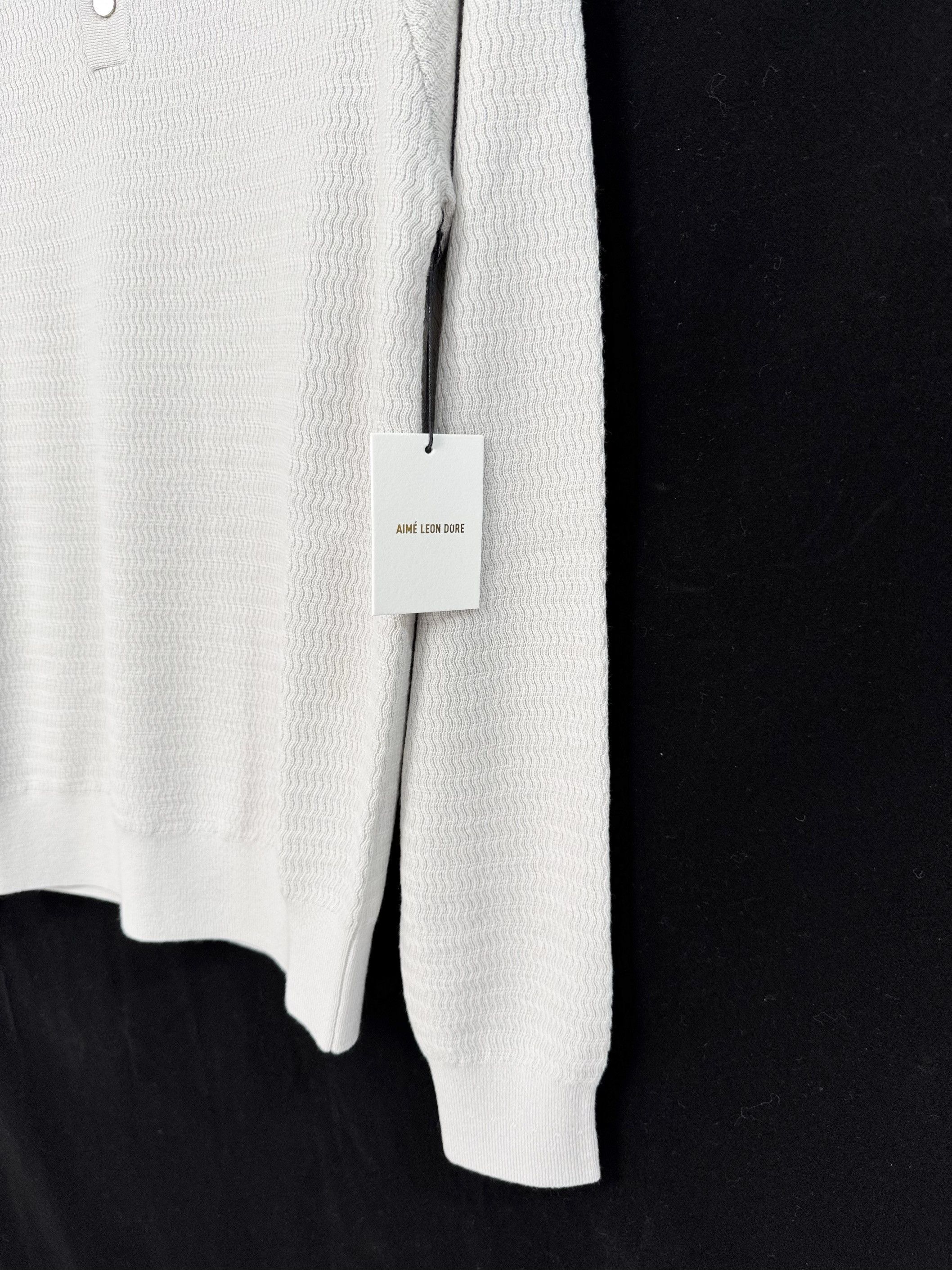 Aime Leon Dore NEW WITH TAG* ALD Long-Sleeve Pearl Button Polo Size US L / EU 52-54 / 3 - 4 Thumbnail
