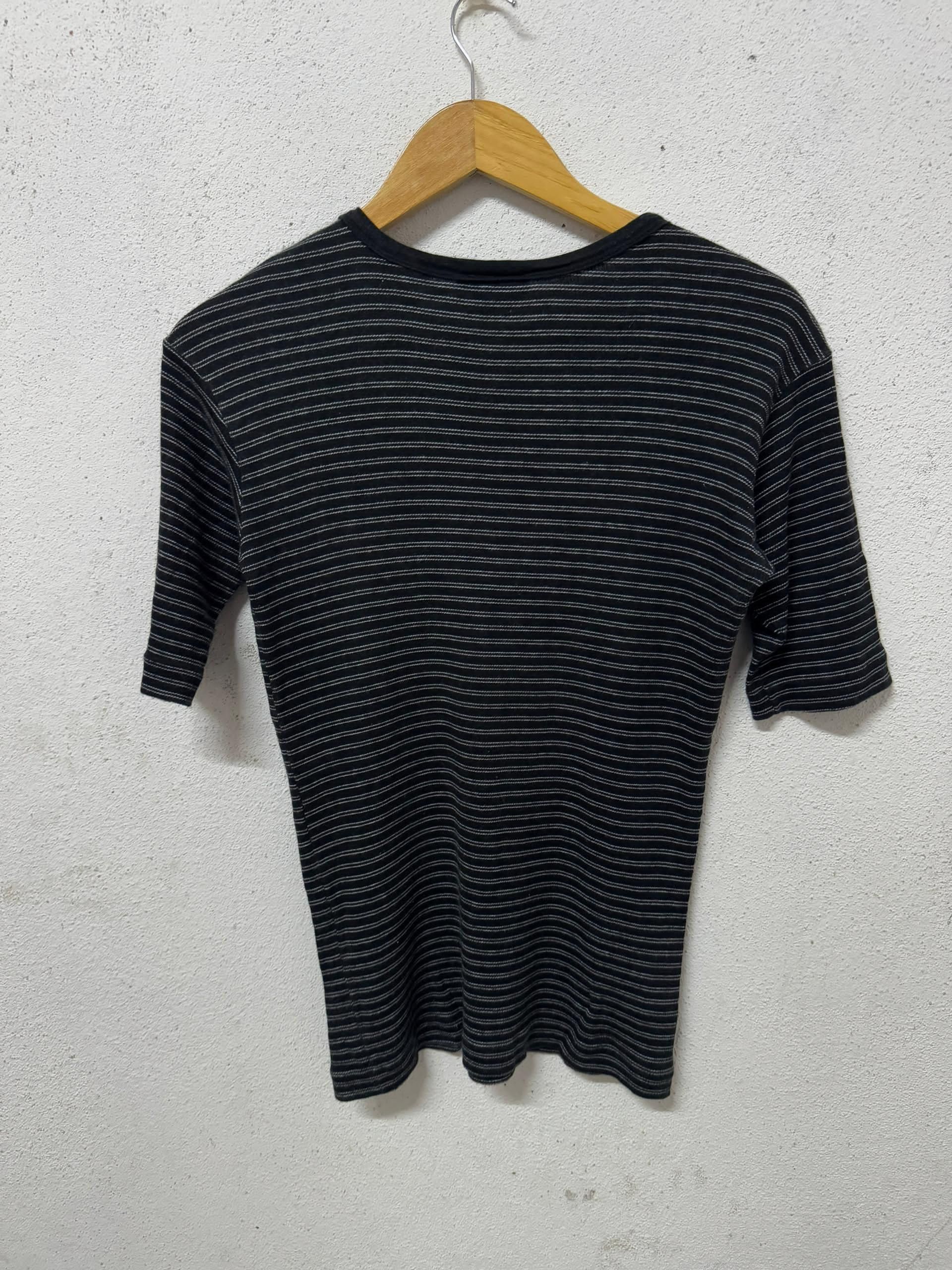 agnes b. Agnes b stripes tee strecth cotton Size XS / US 0-2 / IT 36-38 - 2 Thumbnail