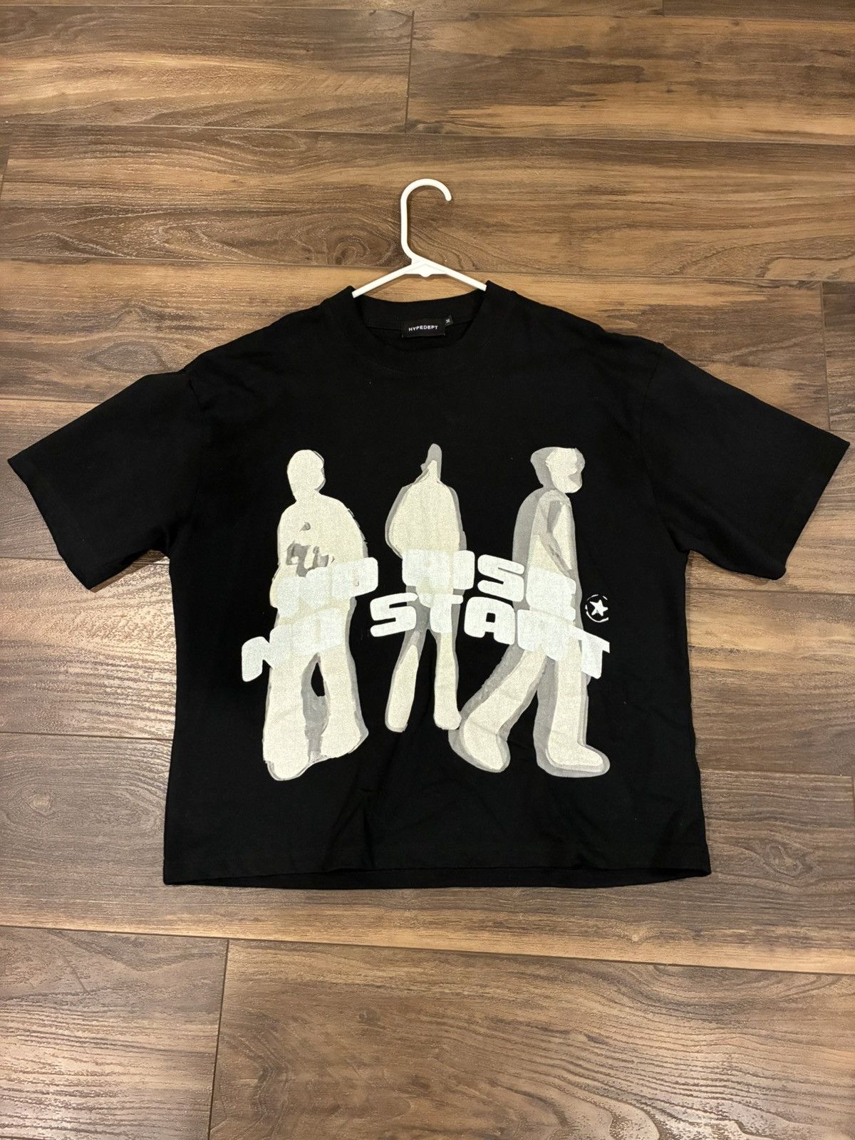 HYPEDEPT Black cropped T-Shirt Size US M / EU 48-50 / 2 - 1 Preview