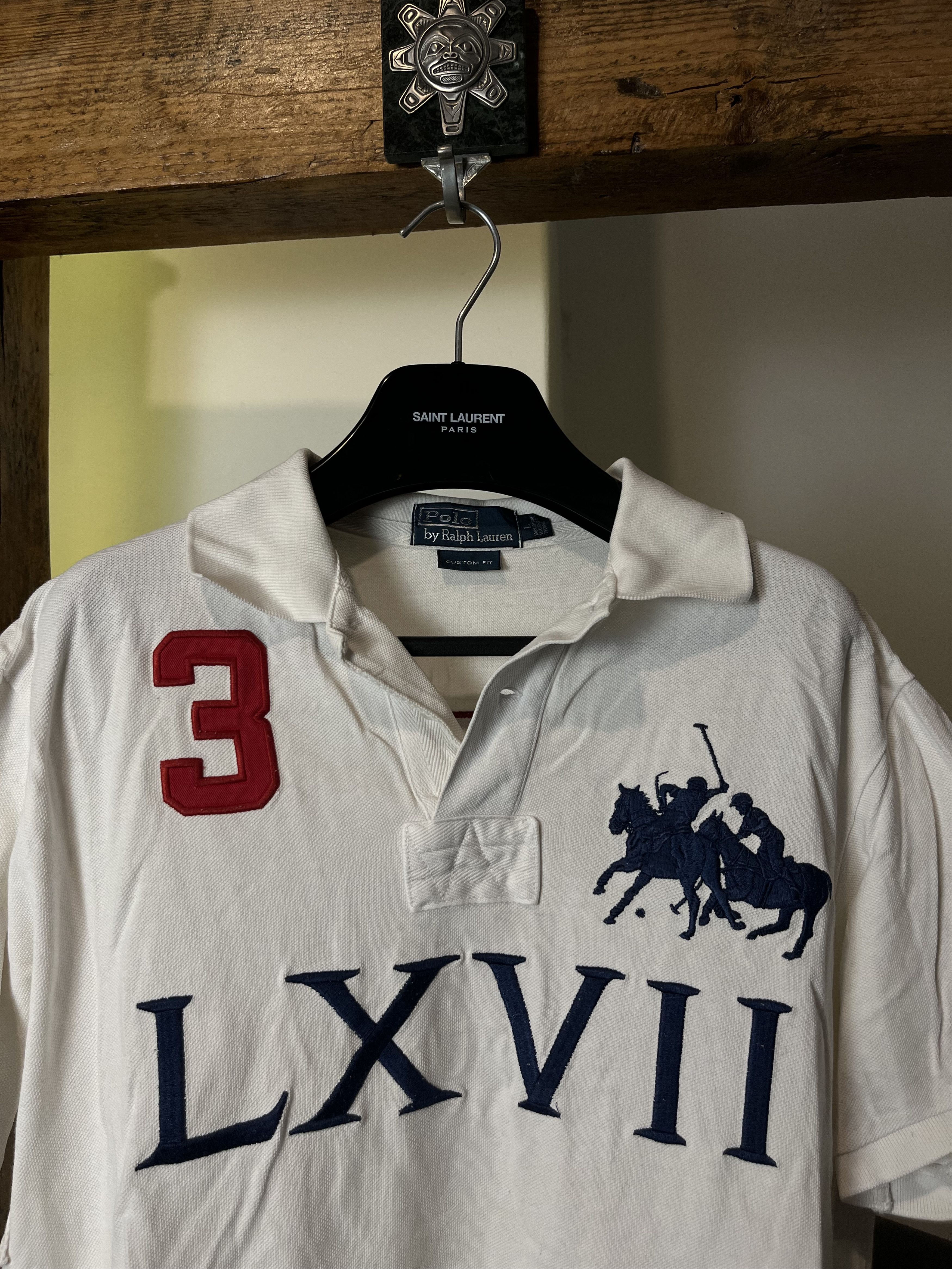 Polo Ralph Lauren × Vintage 90s Polo Ralph Lauren LXVII Big Pony #3 Size US L / EU 52-54 / 3 - 3 Thumbnail